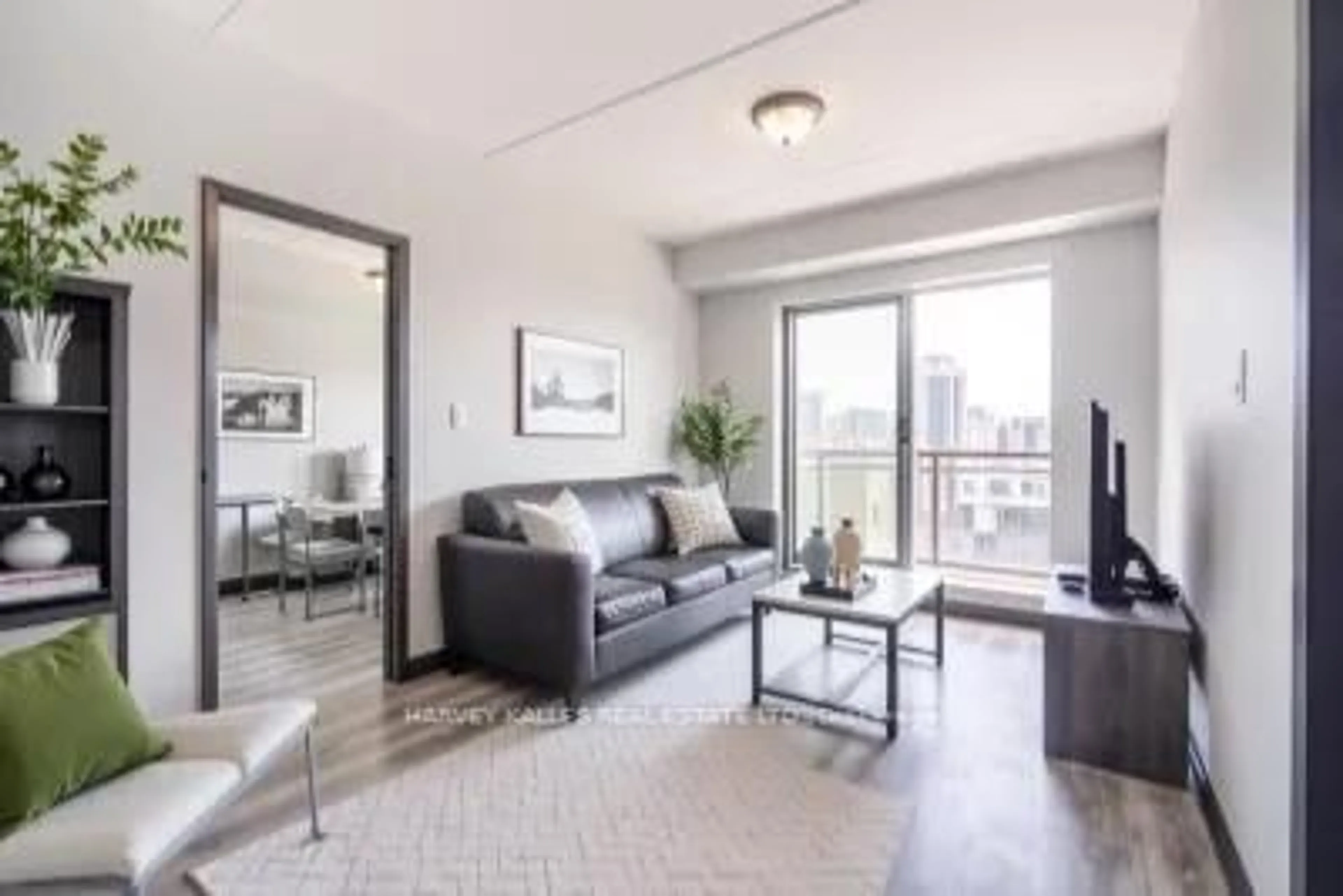 Living room with furniture, unknown for 275 Larch St #A502, Waterloo Ontario N2L 3R2