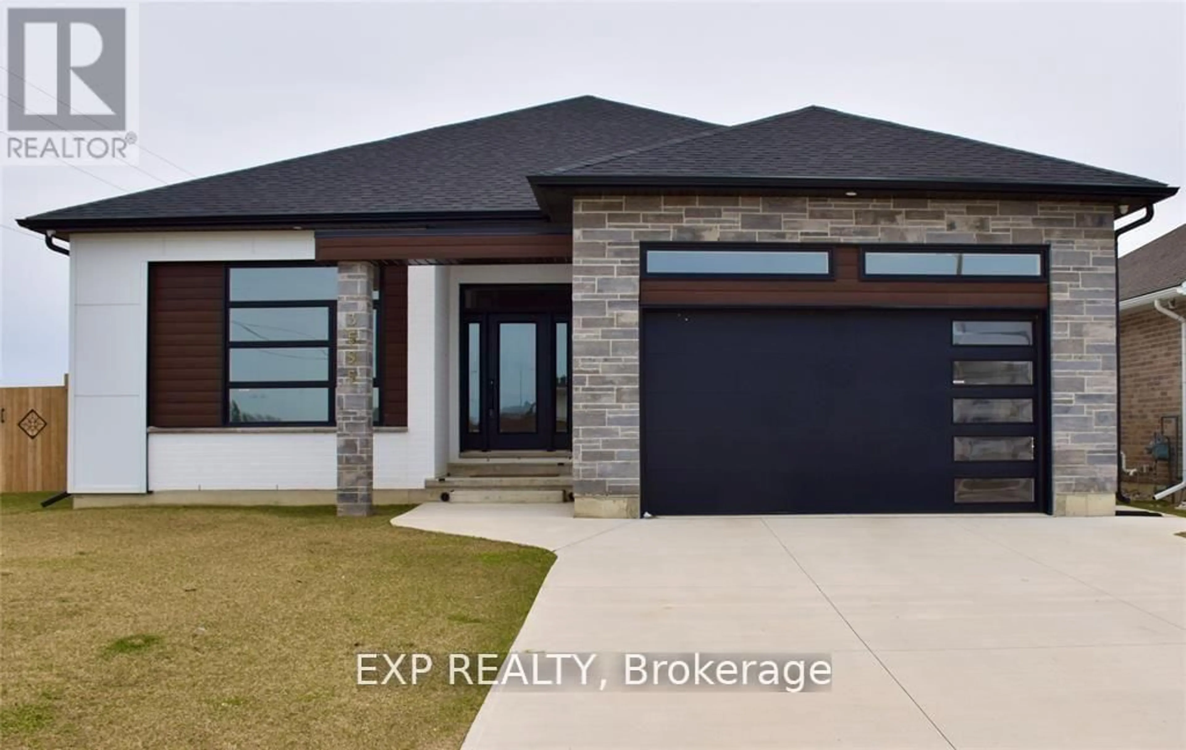 Home with brick exterior material, street for 3595 Mia Lane, Plympton-Wyoming Ontario N0N 1E0