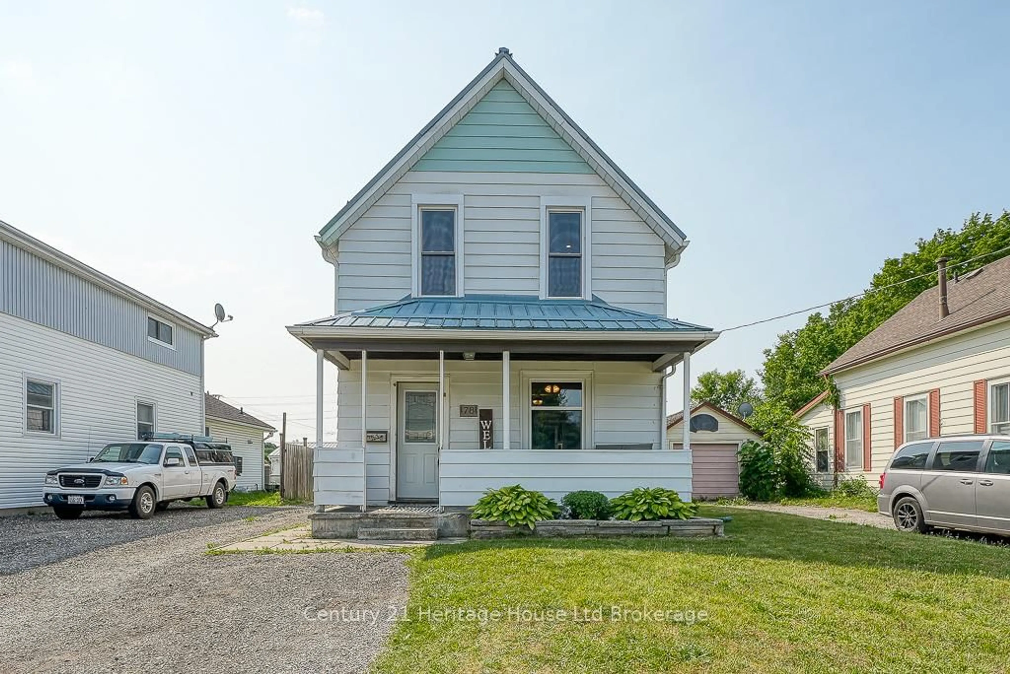 Home with vinyl exterior material, street for 78 Catherine St, Ingersoll Ontario N5C 1L4