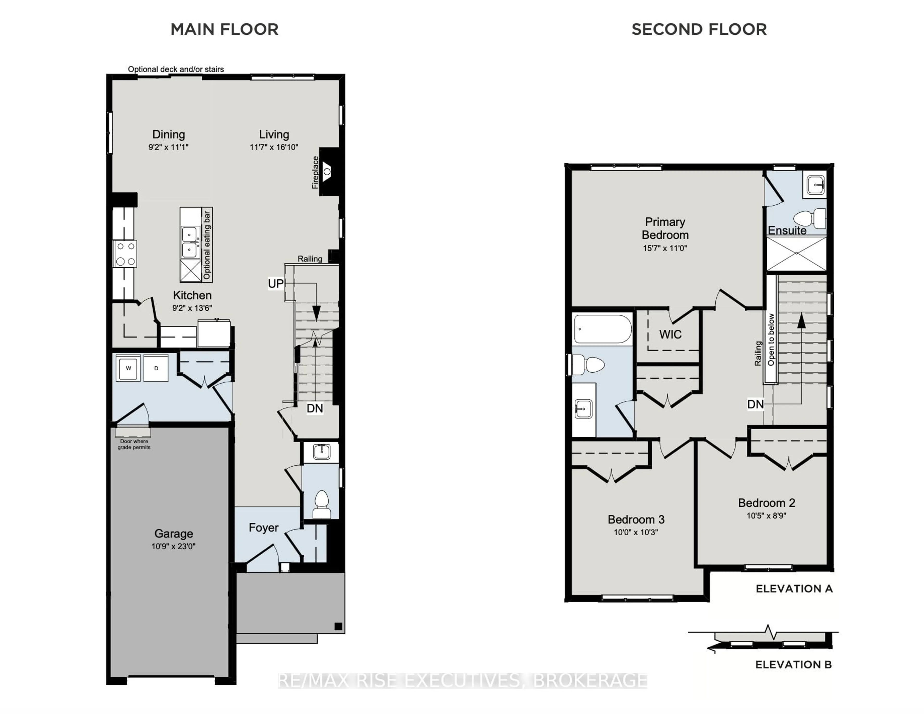 Floor plan for 239 Eventide Way, Kingston Ontario K7K 0L3