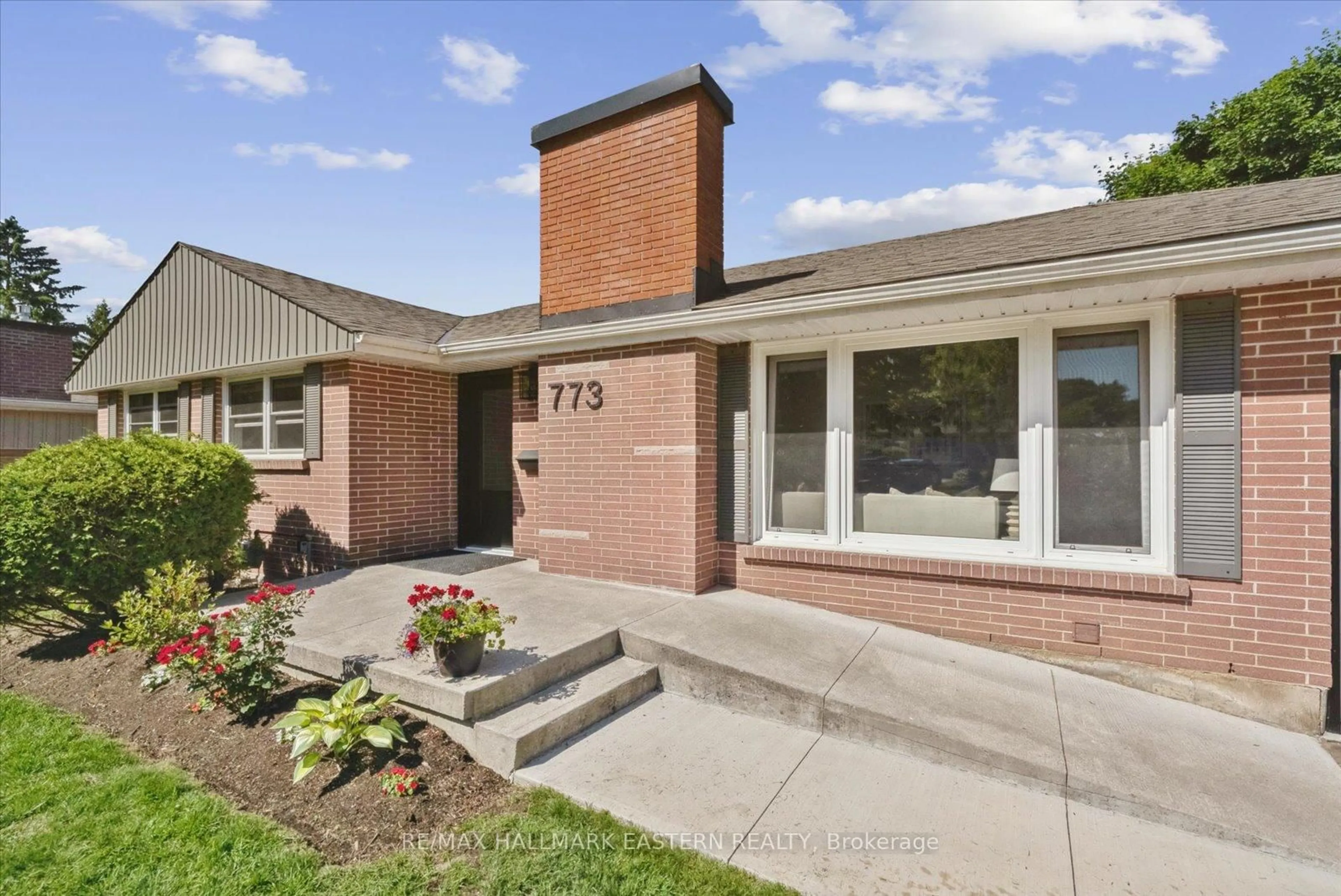 Home with brick exterior material, street for 773 Hopkins Ave, Peterborough West Ontario K9J 4Y7