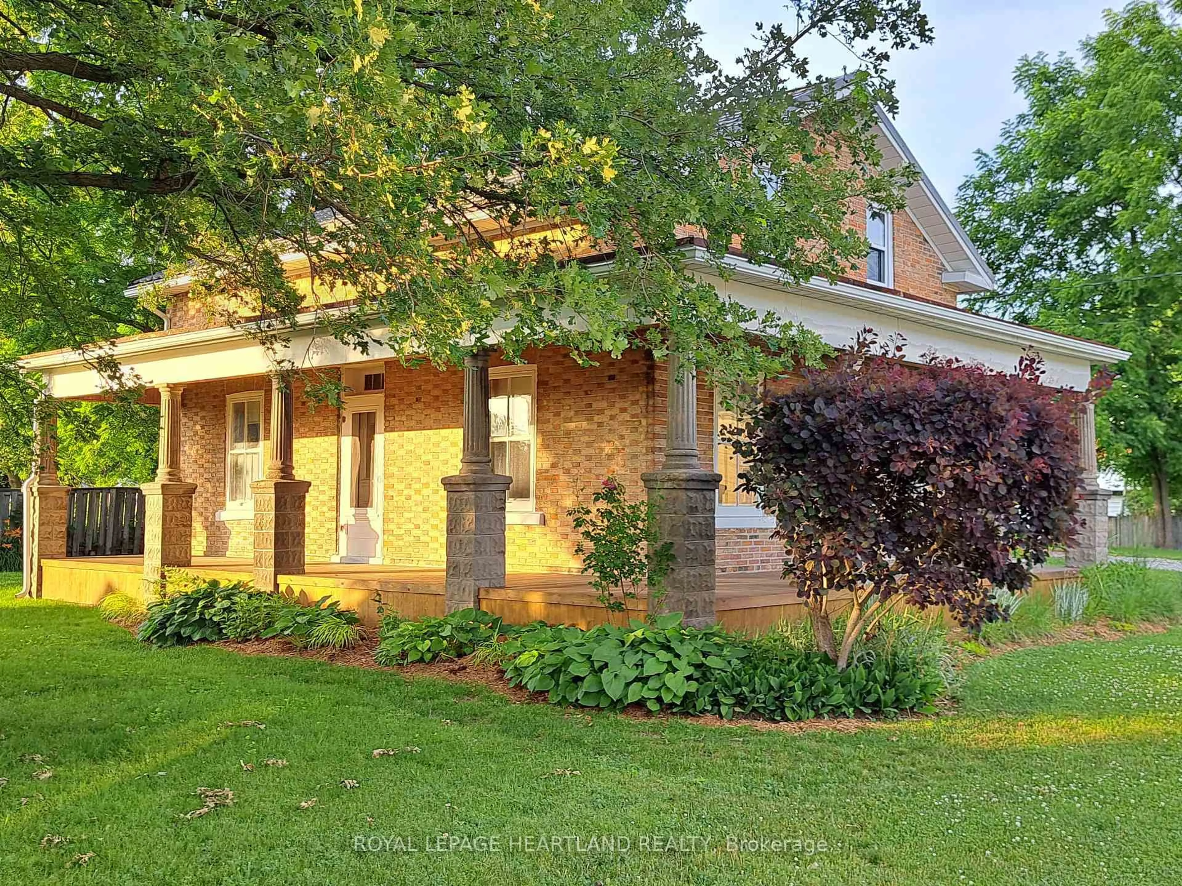 Home with brick exterior material, street for 18 Simcoe St, South Huron Ontario N0M 1S1