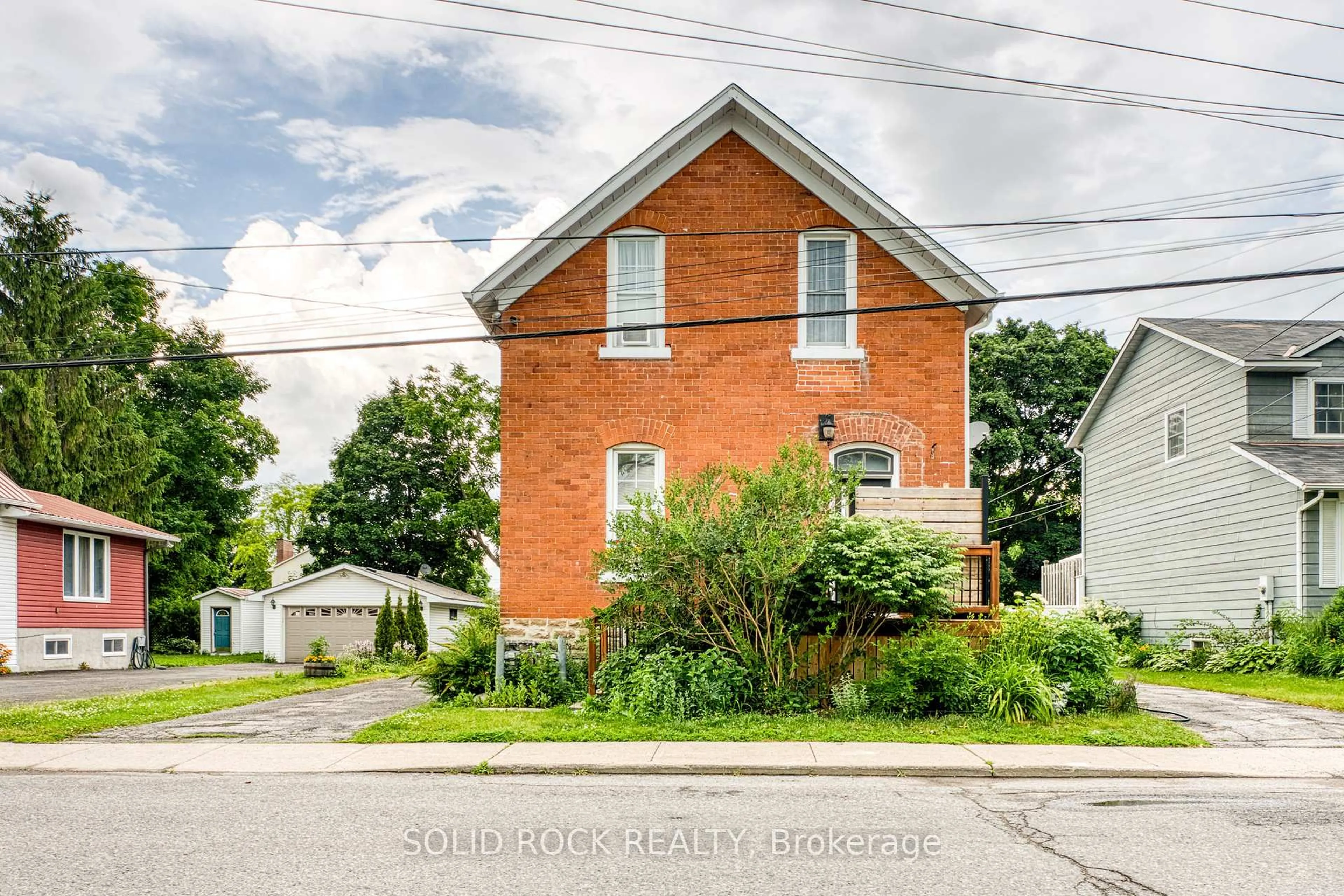 Home with brick exterior material, street for 33A and 33B Napoleon St, Carleton Place Ontario K7C 2X4