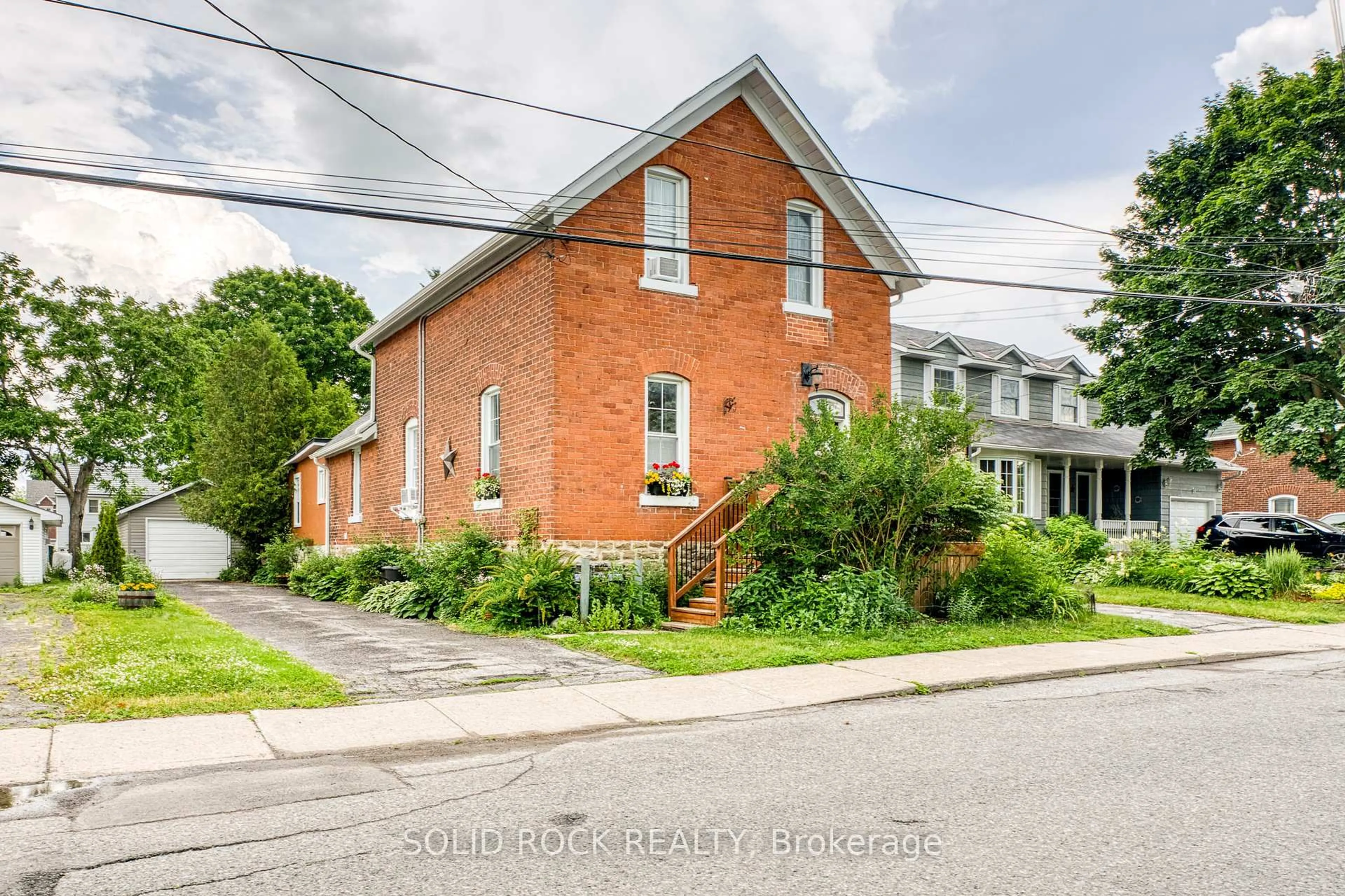 Home with brick exterior material, street for 33A and 33B Napoleon St, Carleton Place Ontario K7C 2X4