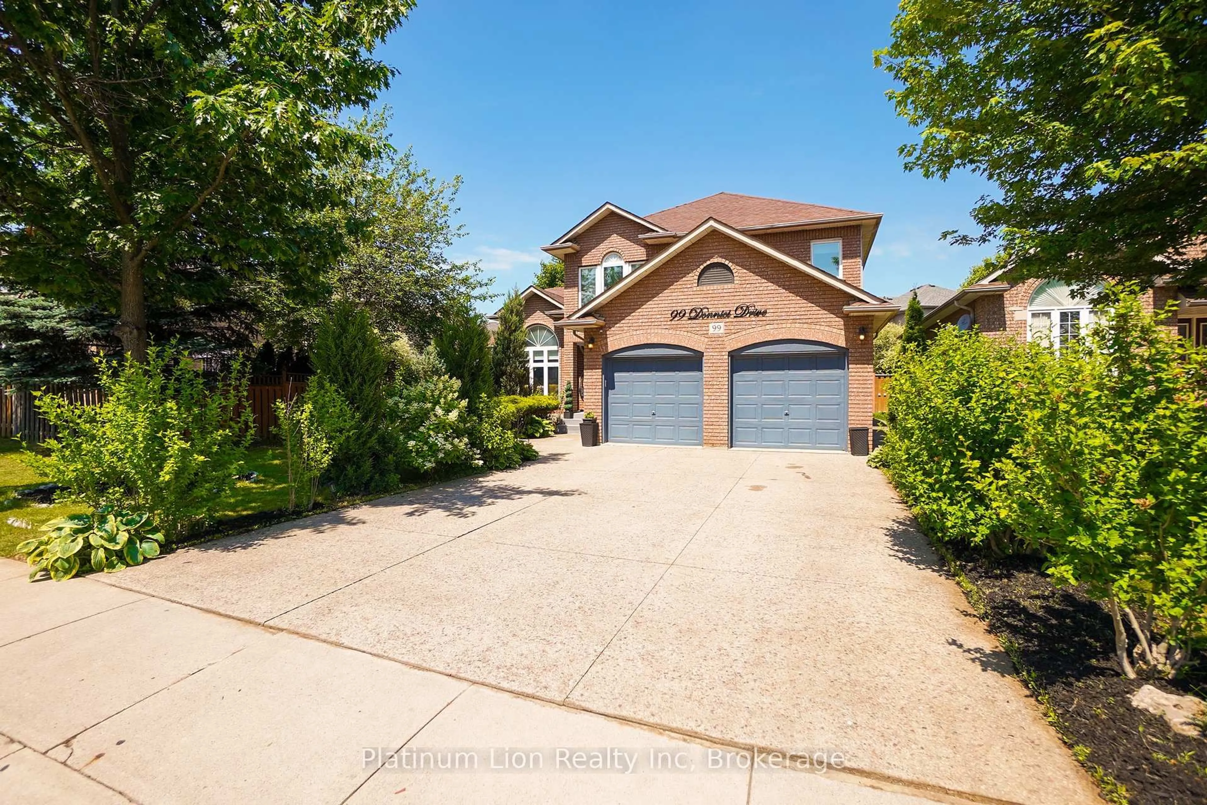 Home with brick exterior material, street for 99 Donnici Dr, Hamilton Ontario L9B 2K3