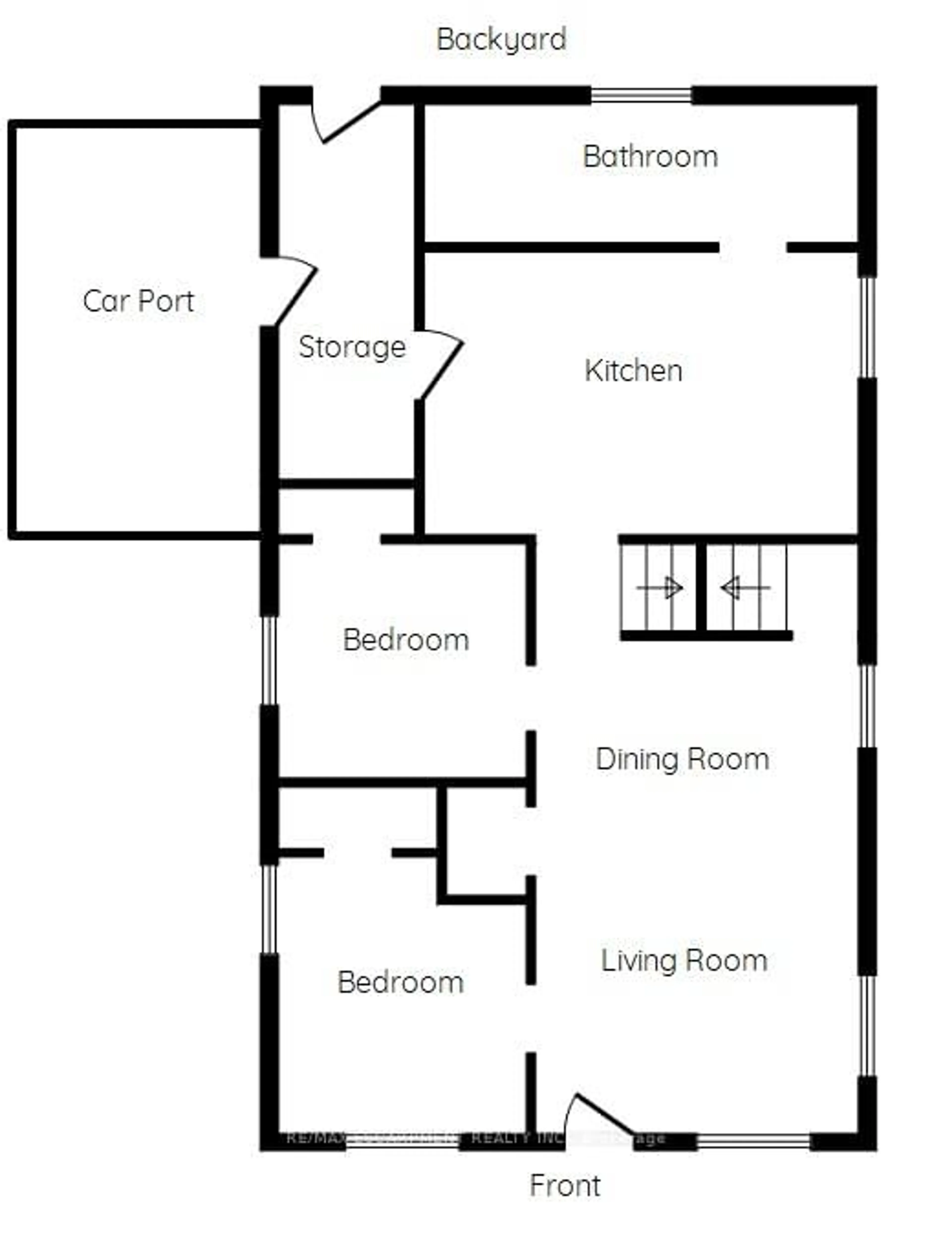 Floor plan for 449 Mary St, Hamilton Ontario L8L 4X1