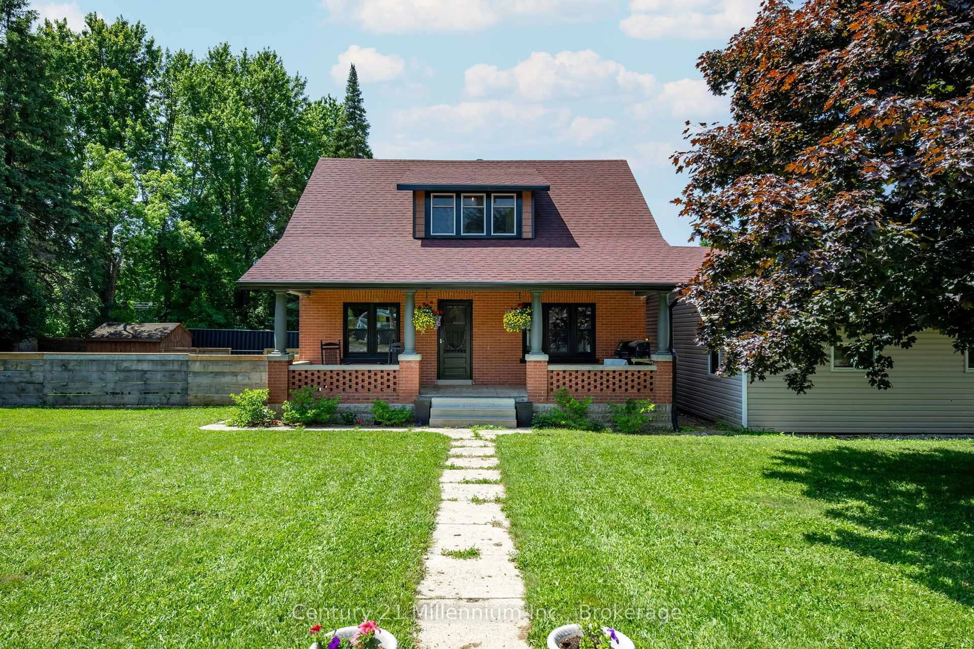 Home with brick exterior material, street for 776856 10 Highway, Chatsworth Ontario N0H 1R0