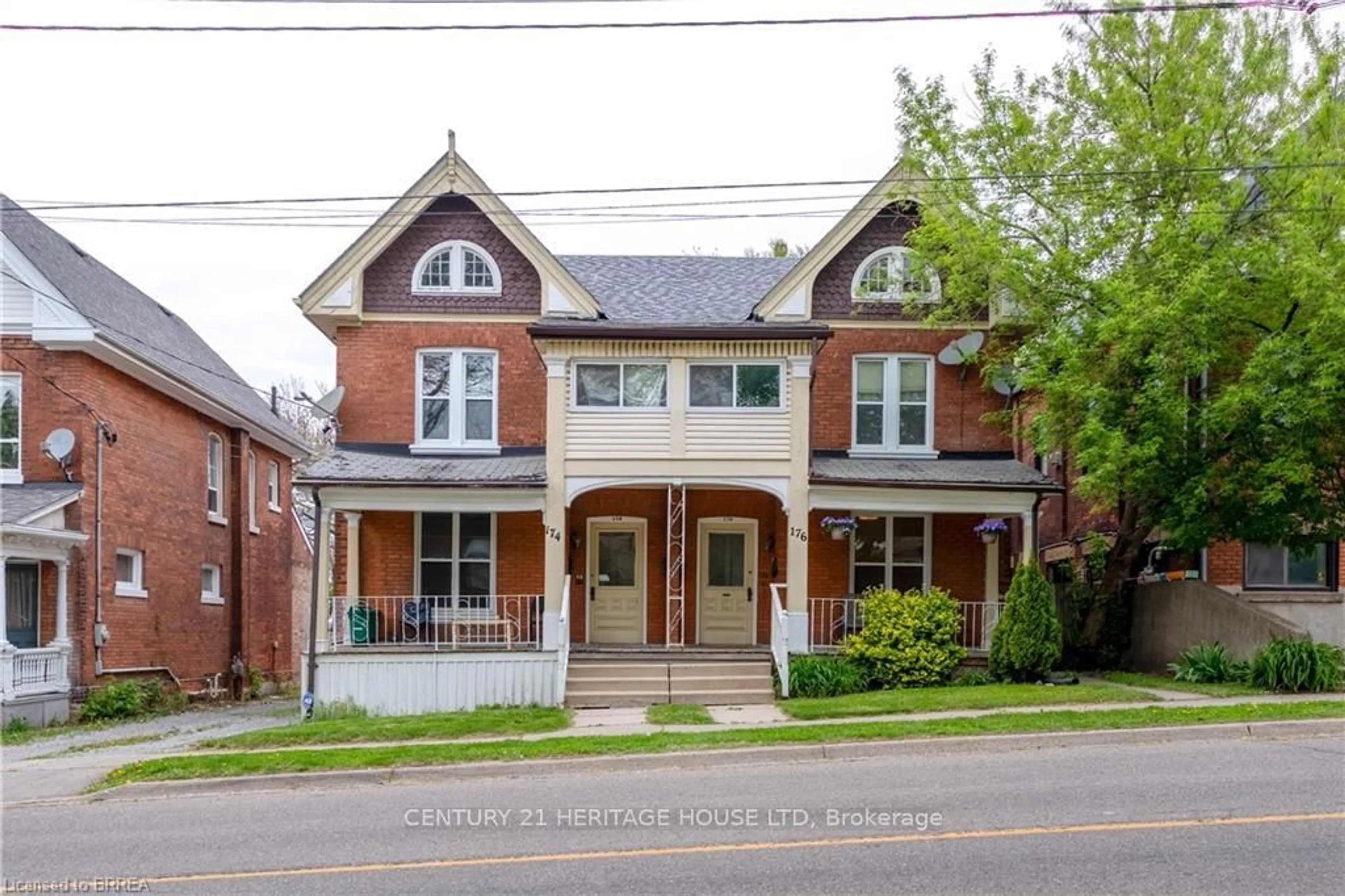 Home with brick exterior material, street for 174 Darling St, Brant Ontario N3S 3W6