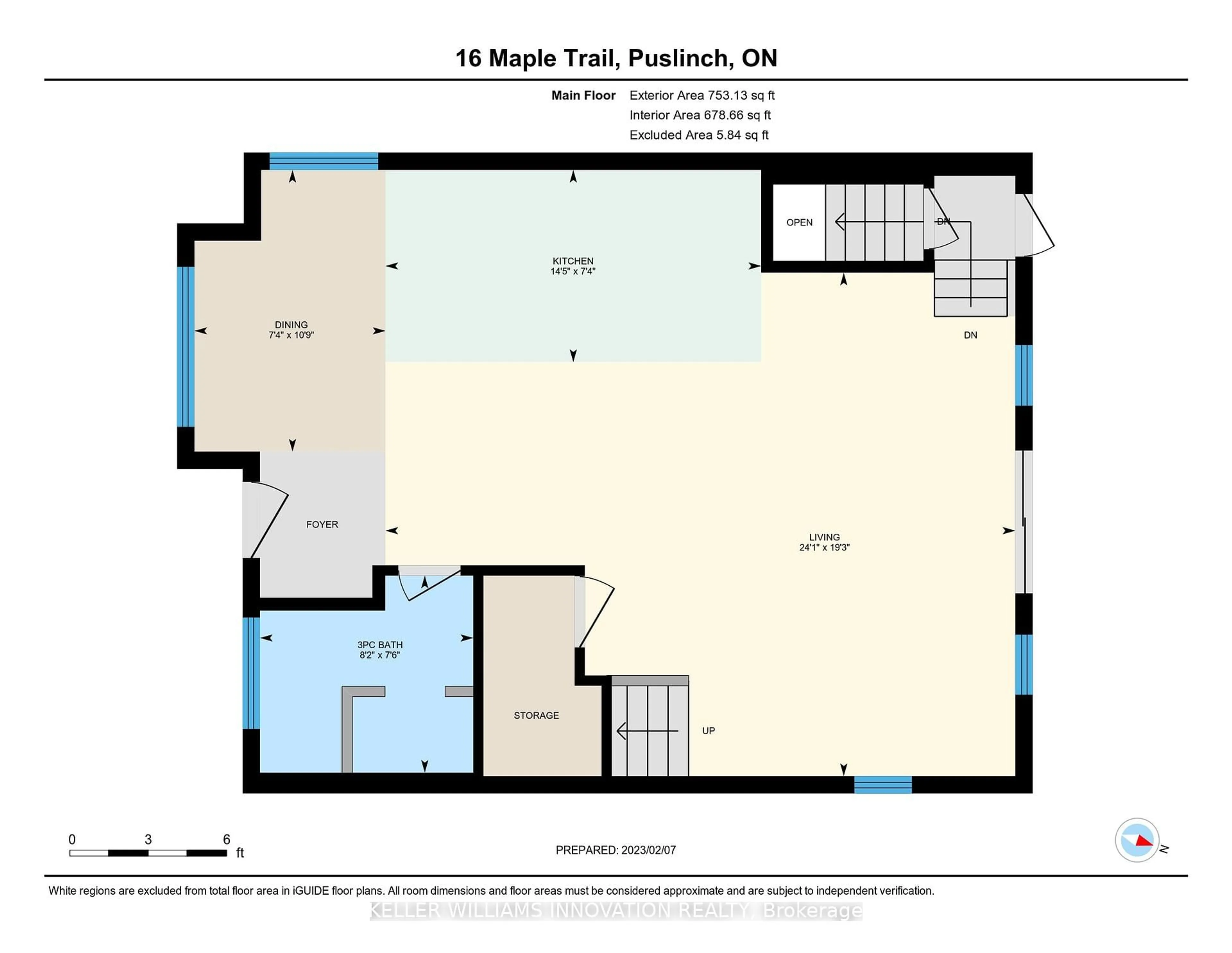 Floor plan for 16 Maple Tr, Puslinch Ontario N3C 2V4