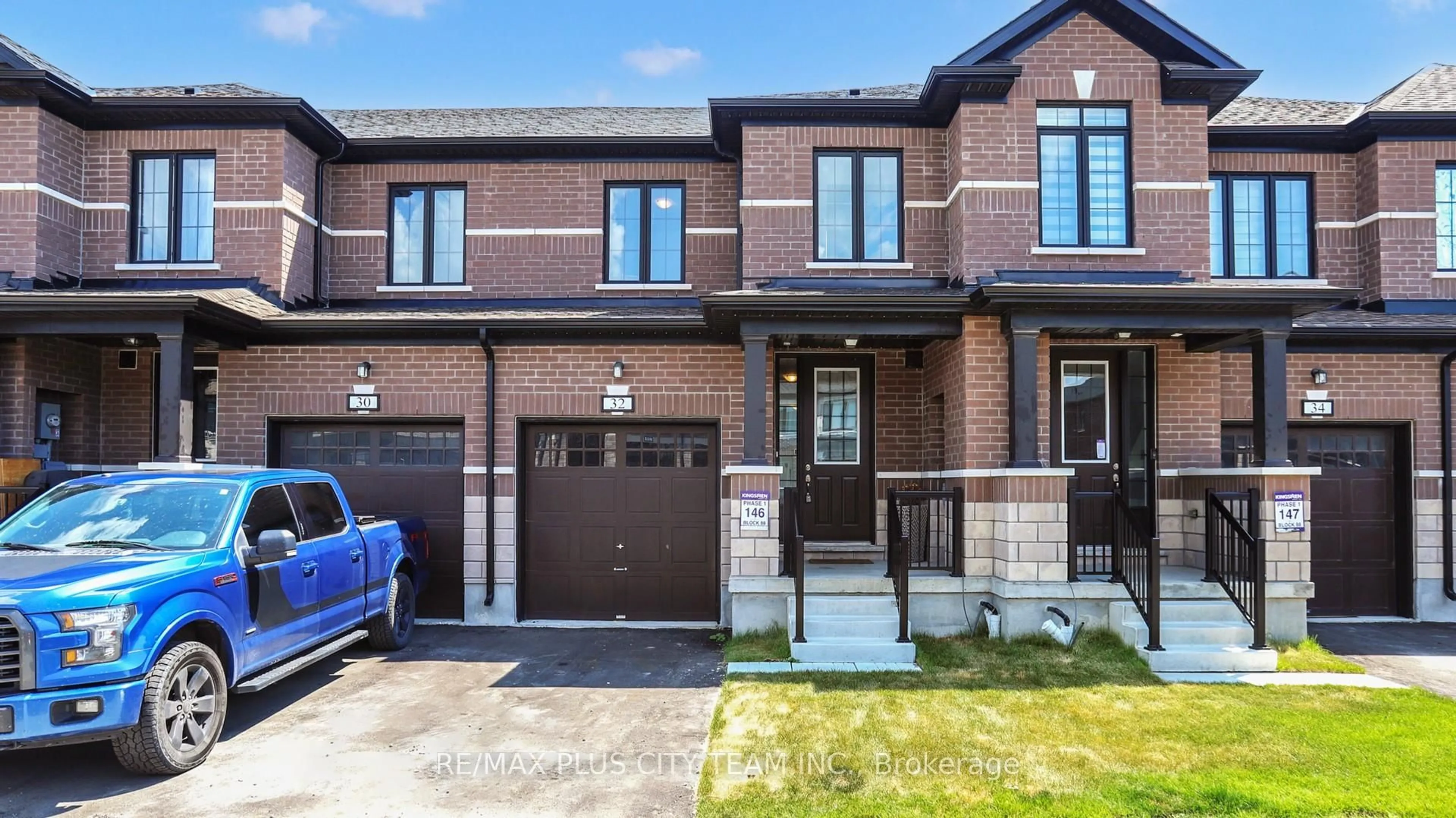 Home with brick exterior material, street for 32 Keenan St, Kawartha Lakes Ontario K9V 6C2