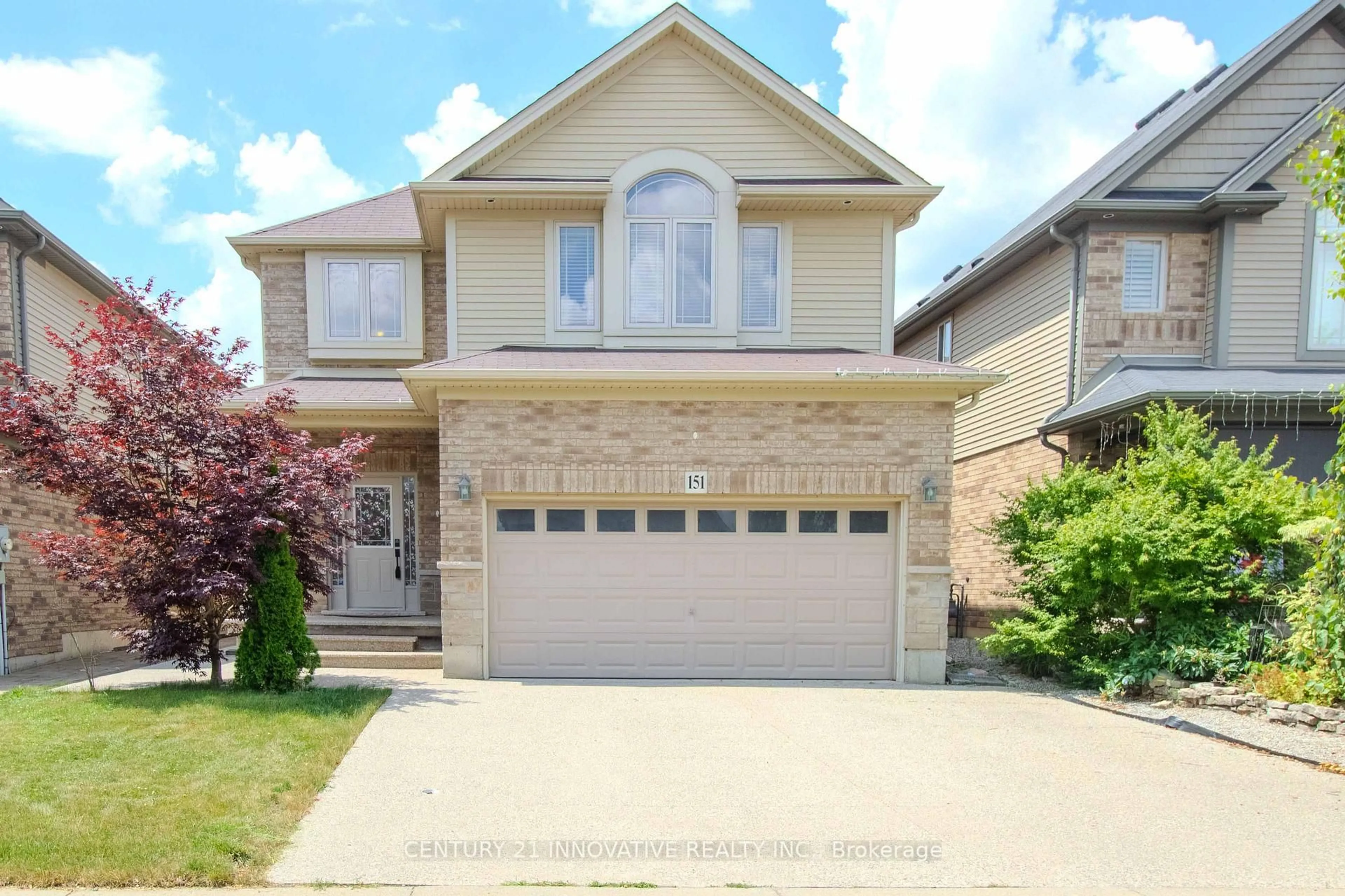Home with brick exterior material, street for 151 Royal Winter Dr, Hamilton Ontario L0R 1C0