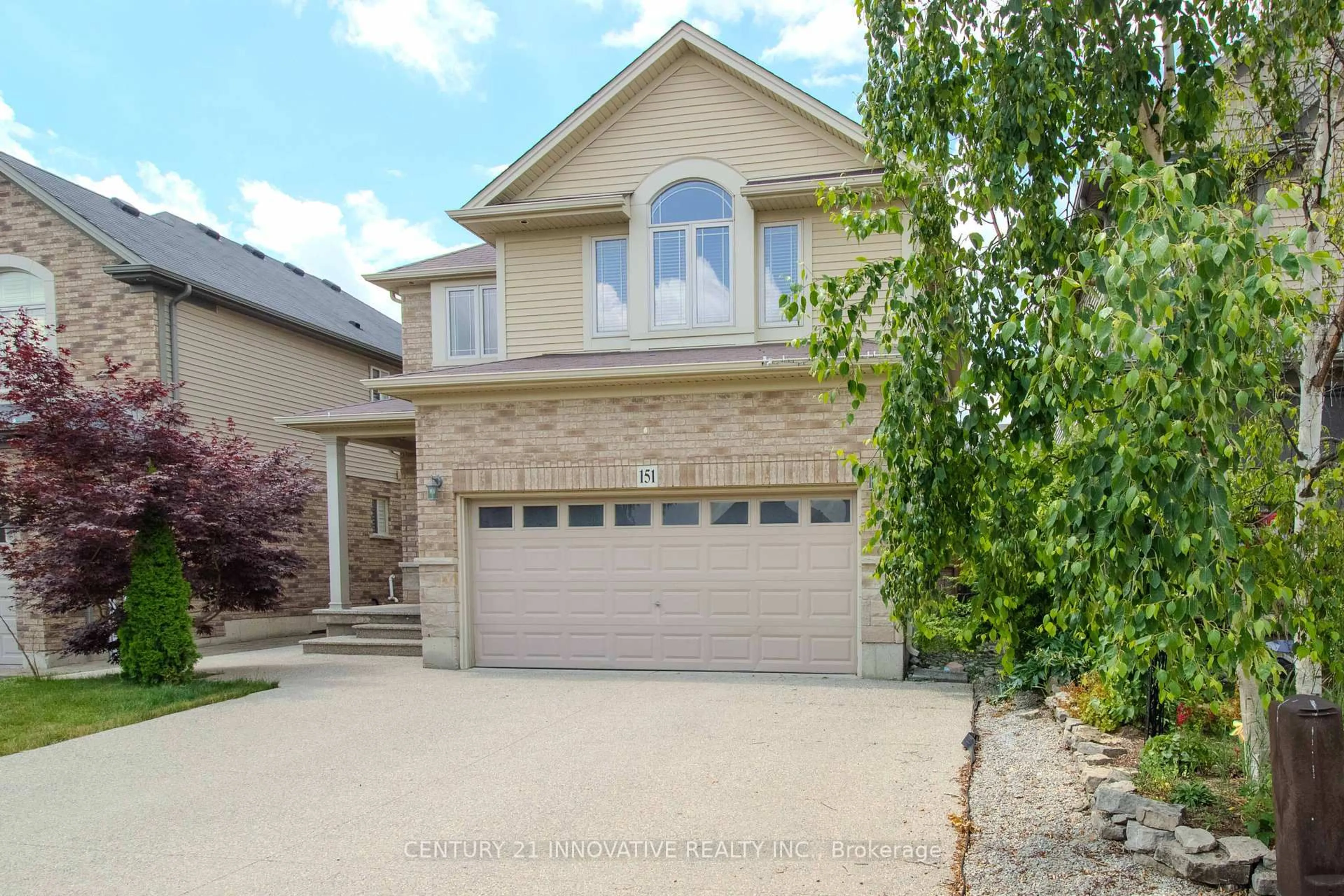 Home with brick exterior material, street for 151 Royal Winter Dr, Hamilton Ontario L0R 1C0