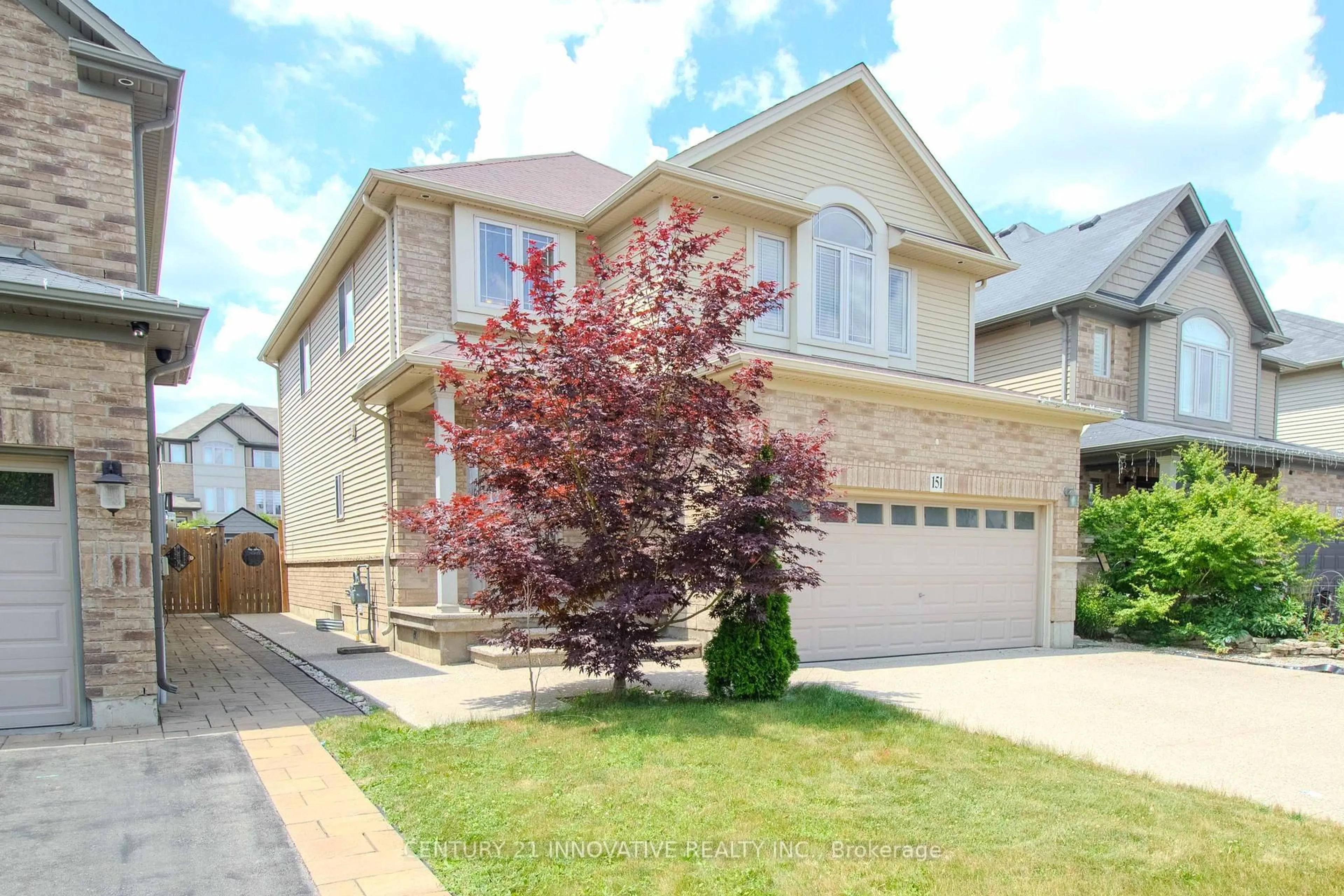 Home with vinyl exterior material, street for 151 Royal Winter Dr, Hamilton Ontario L0R 1C0