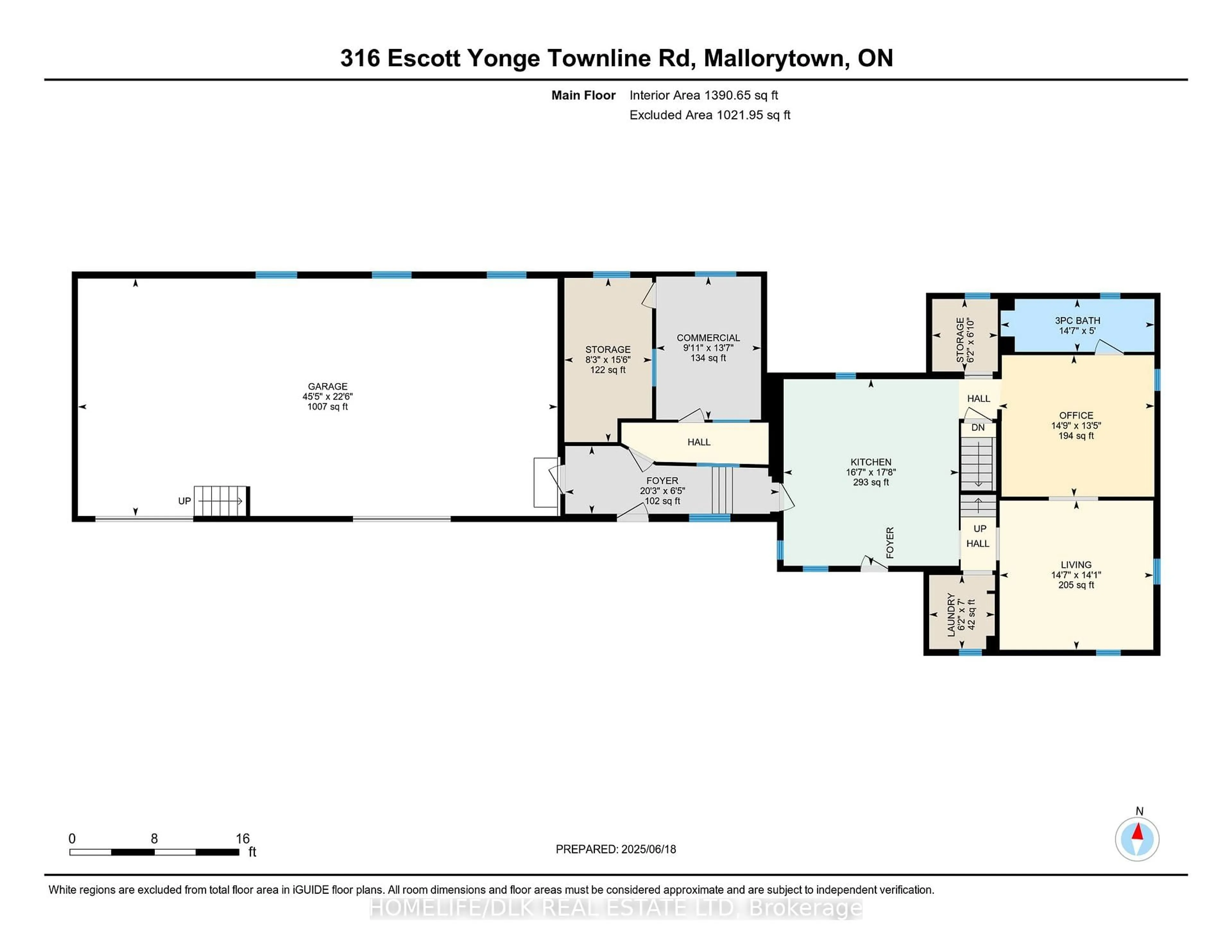 Floor plan for 316 Escott Yonge Townline Rd, Leeds and the Thousand Islands Ontario K0E 1R0