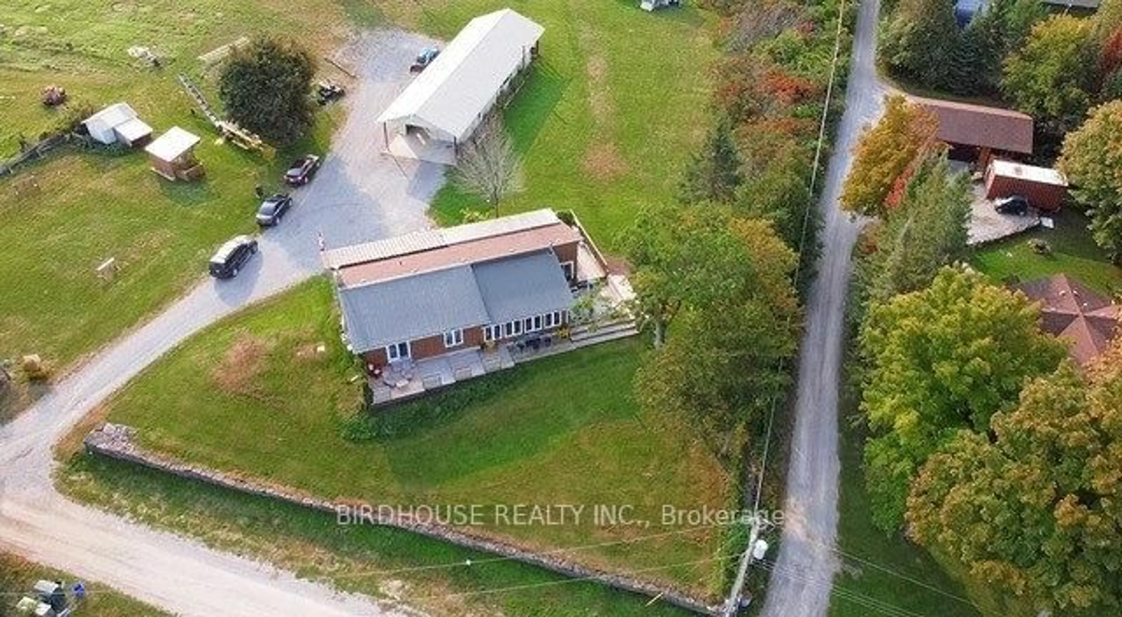 A pic from outside/outdoor area/front of a property/back of a property/a pic from drone, building for 53 Maple Grove Rd, Kawartha Lakes Ontario K0M 1L0