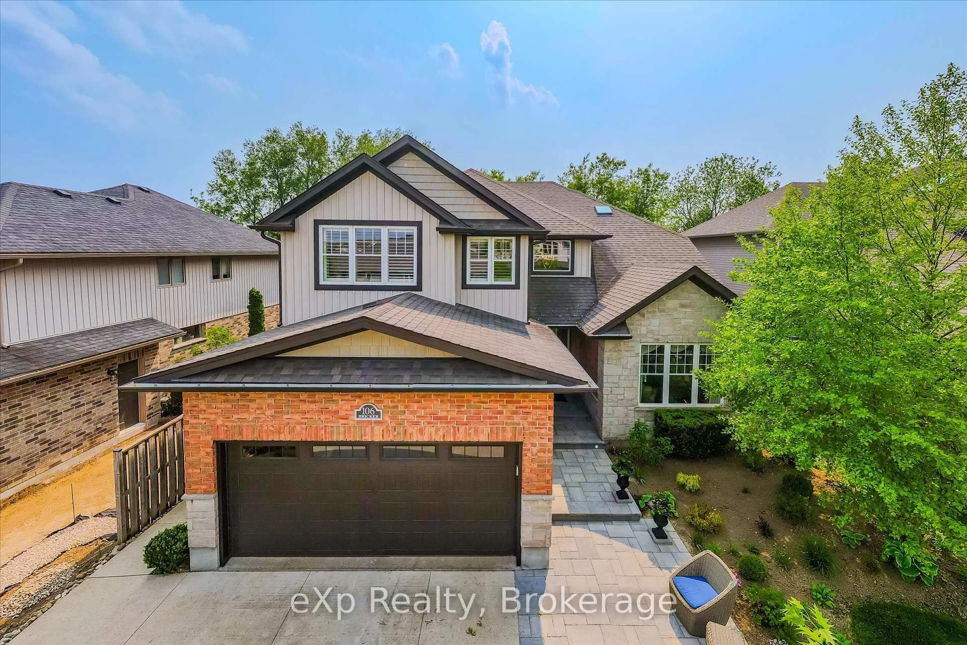A pic from outside/outdoor area/front of a property/back of a property/a pic from drone, street for 106 Bricker Ave, Centre Wellington Ontario N0B 1S0