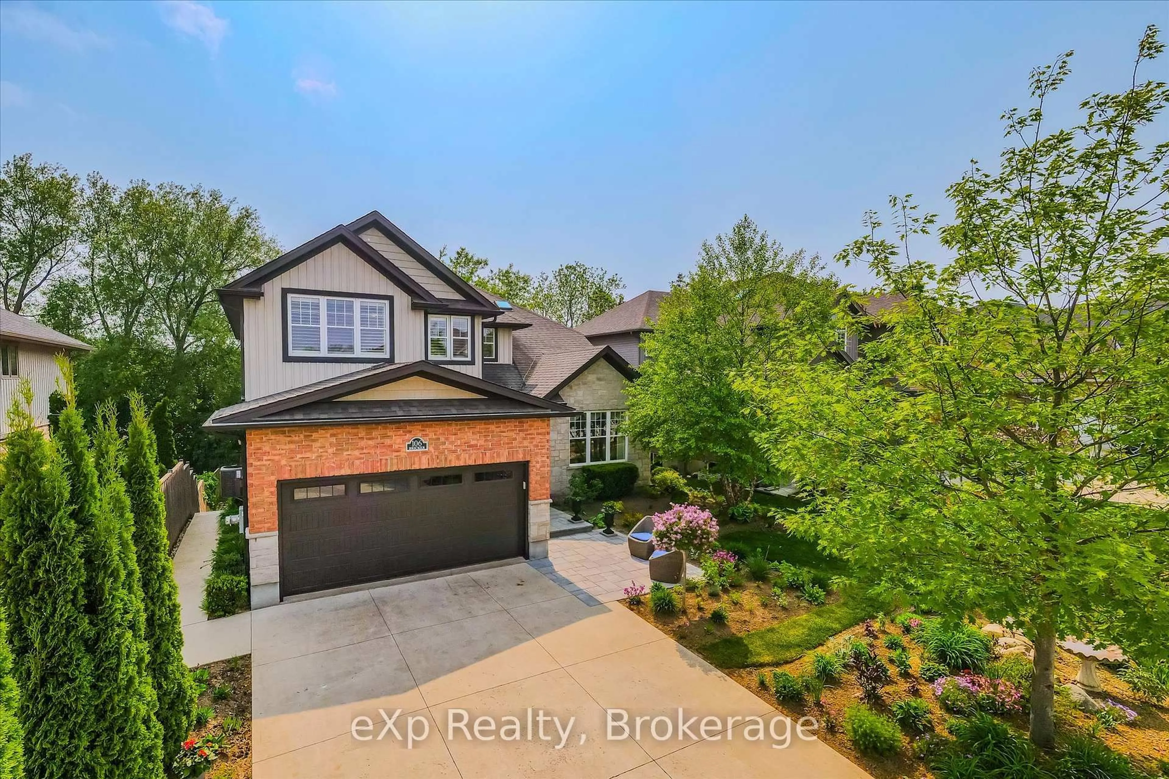 A pic from outside/outdoor area/front of a property/back of a property/a pic from drone, street for 106 Bricker Ave, Centre Wellington Ontario N0B 1S0