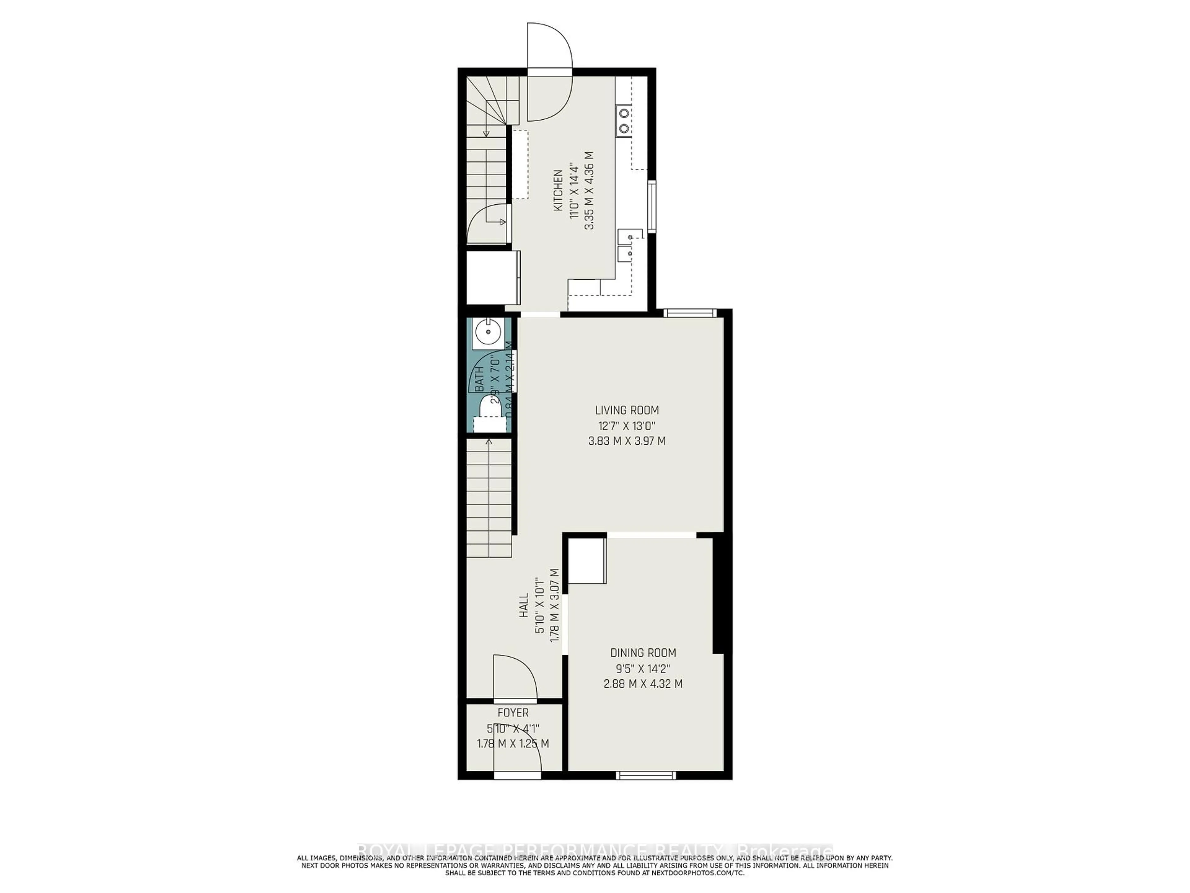 Floor plan for 55 Argyle Ave, Ottawa Ontario K2P 1B3