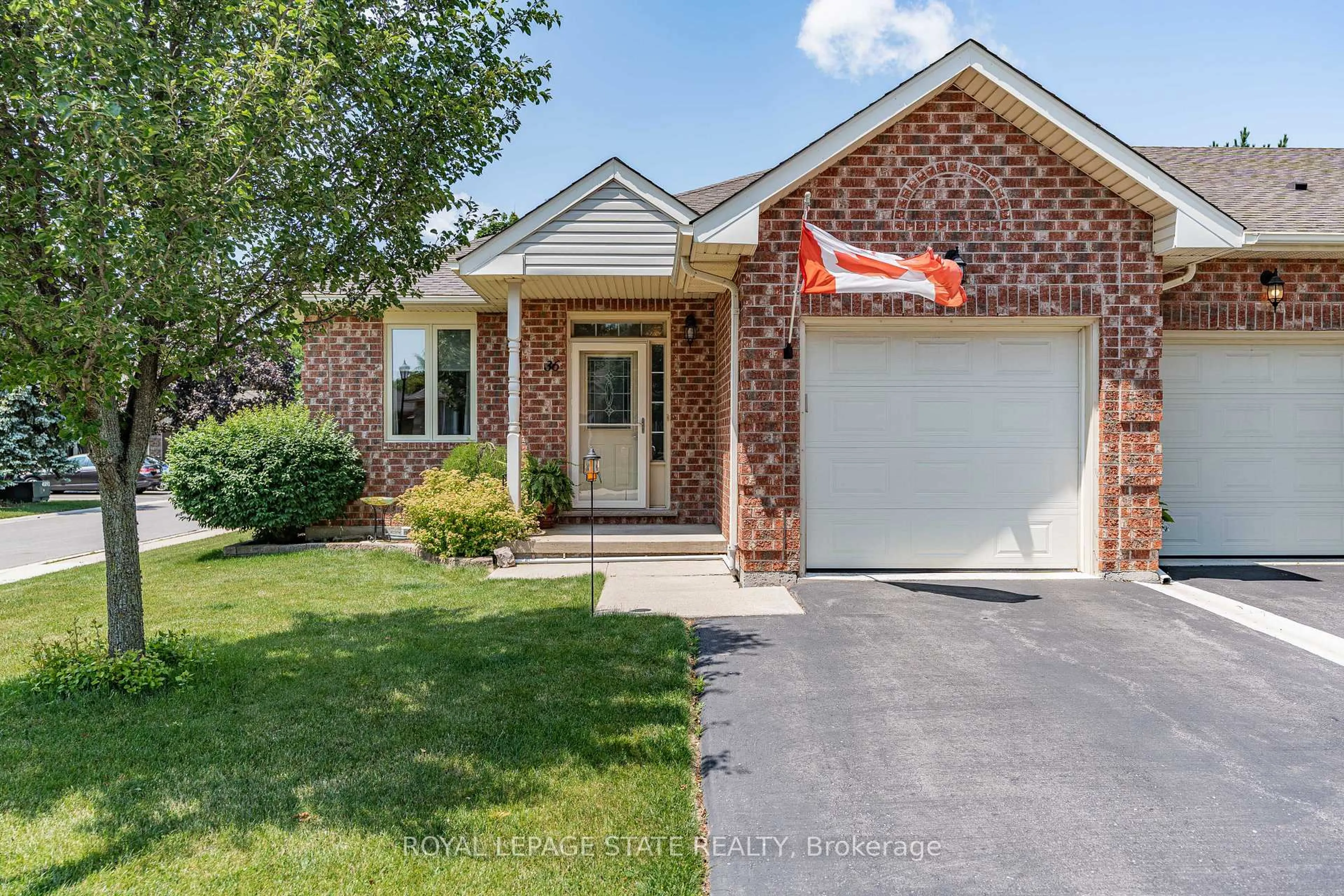 Home with brick exterior material, street for 36 Twentyplace Blvd, Hamilton Ontario L0R 1W0