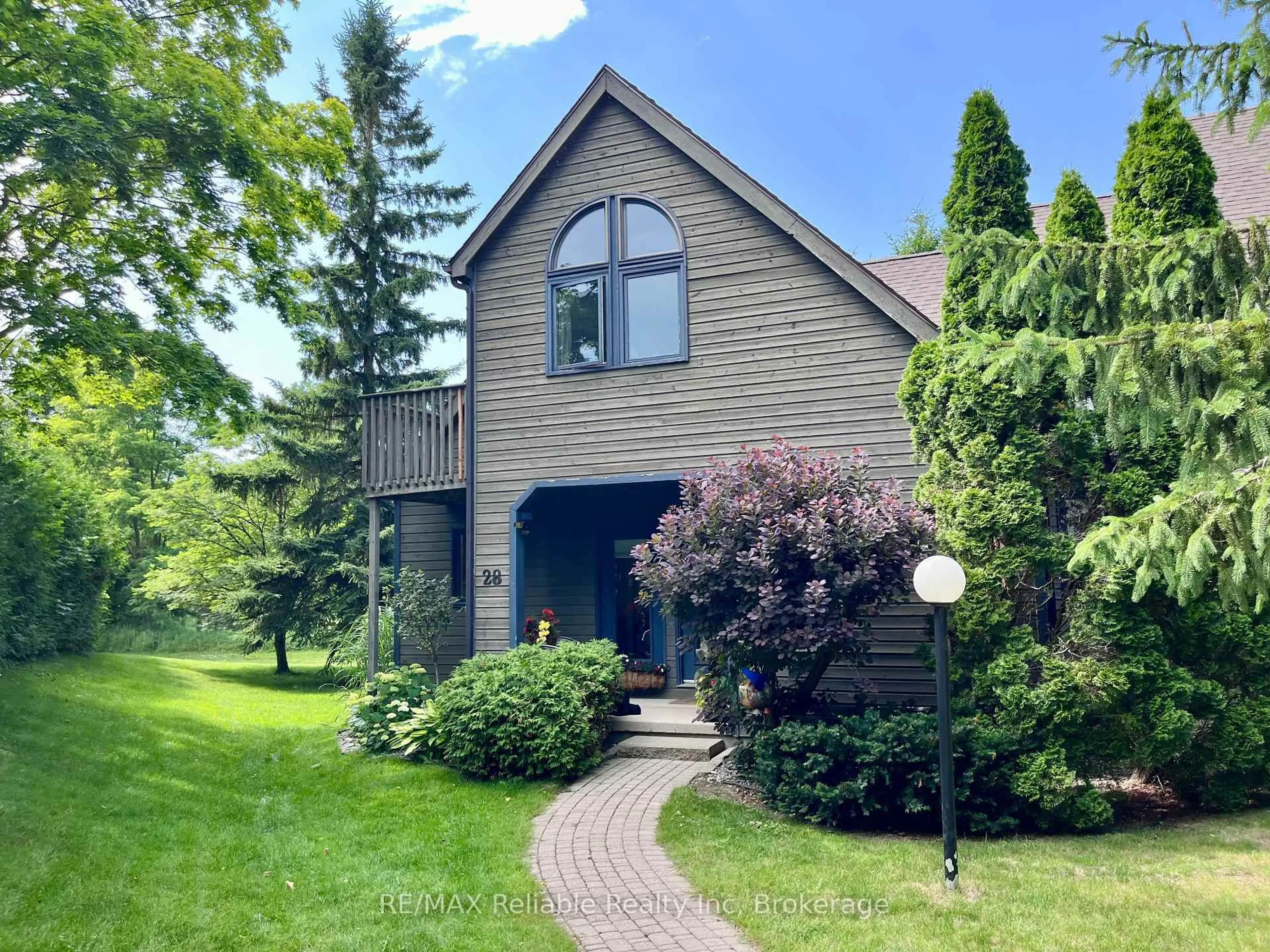 Home with brick exterior material, street for 76582 Jowett's Grove Rd #28, Bluewater Ontario N0M 1G0