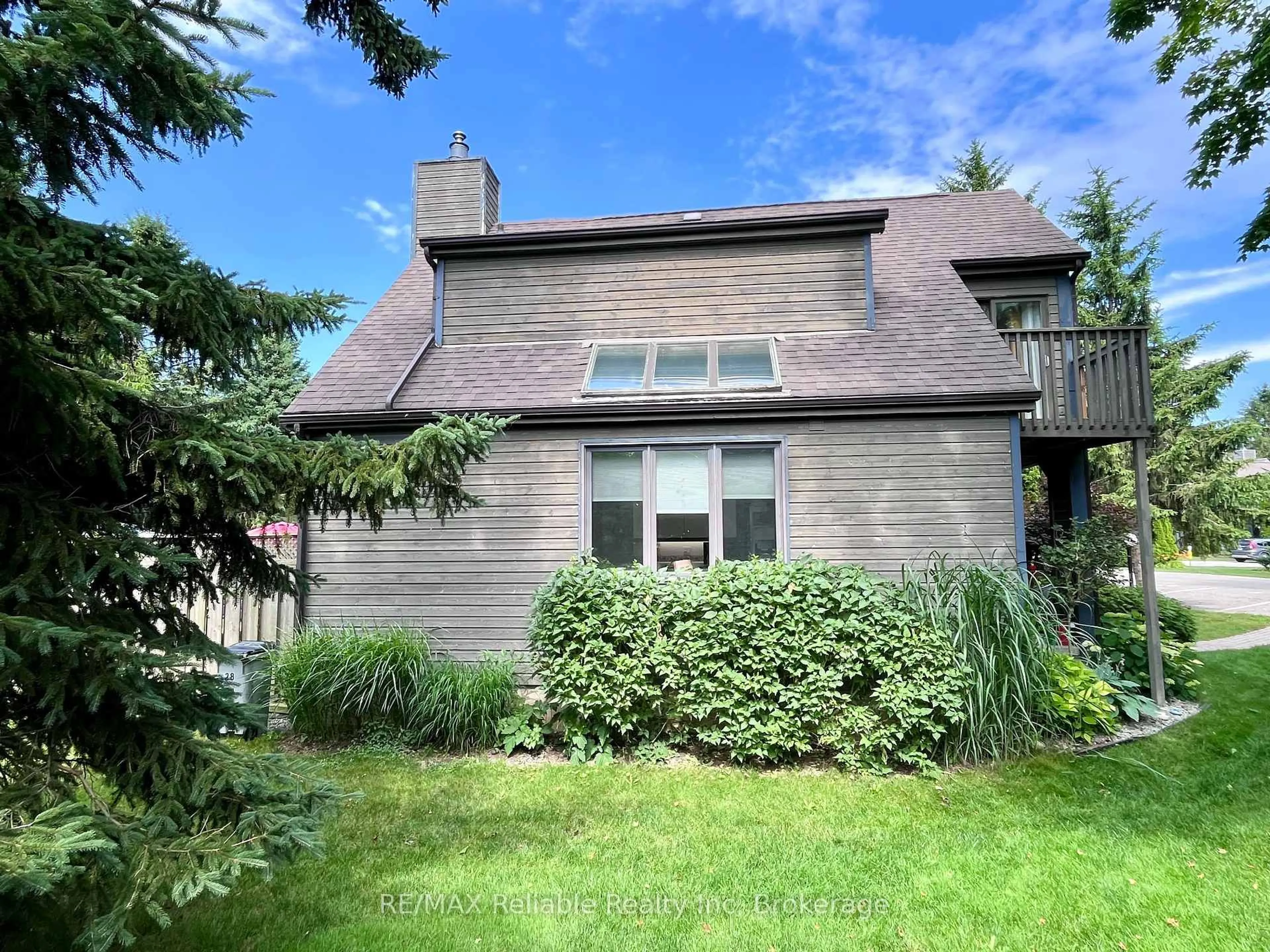 Home with vinyl exterior material, street for 76582 Jowett's Grove Rd #28, Bluewater Ontario N0M 1G0