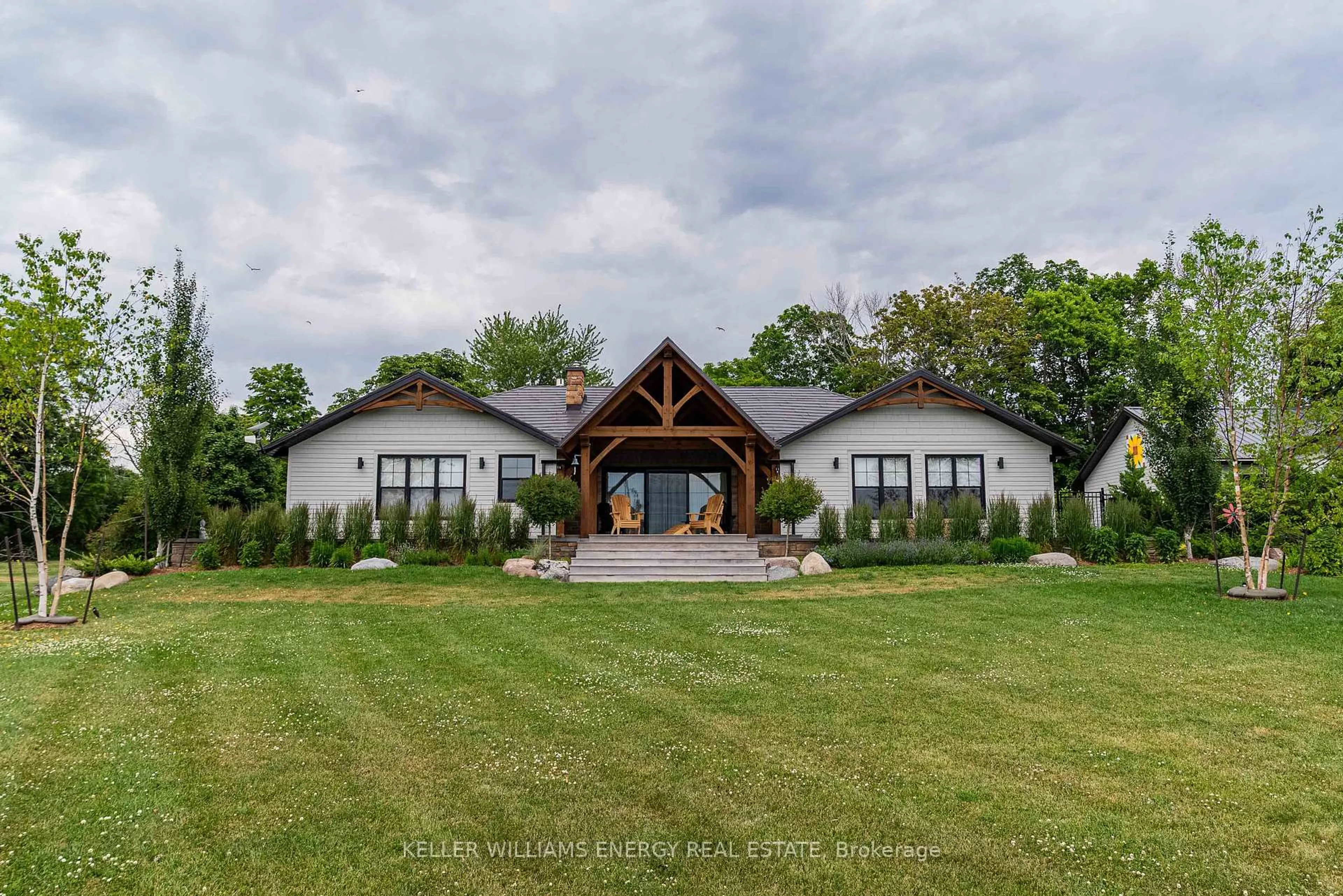 A pic from outside/outdoor area/front of a property/back of a property/a pic from drone, mountain view for 1036 Stinson Block Rd, Prince Edward County Ontario K0K 1T0