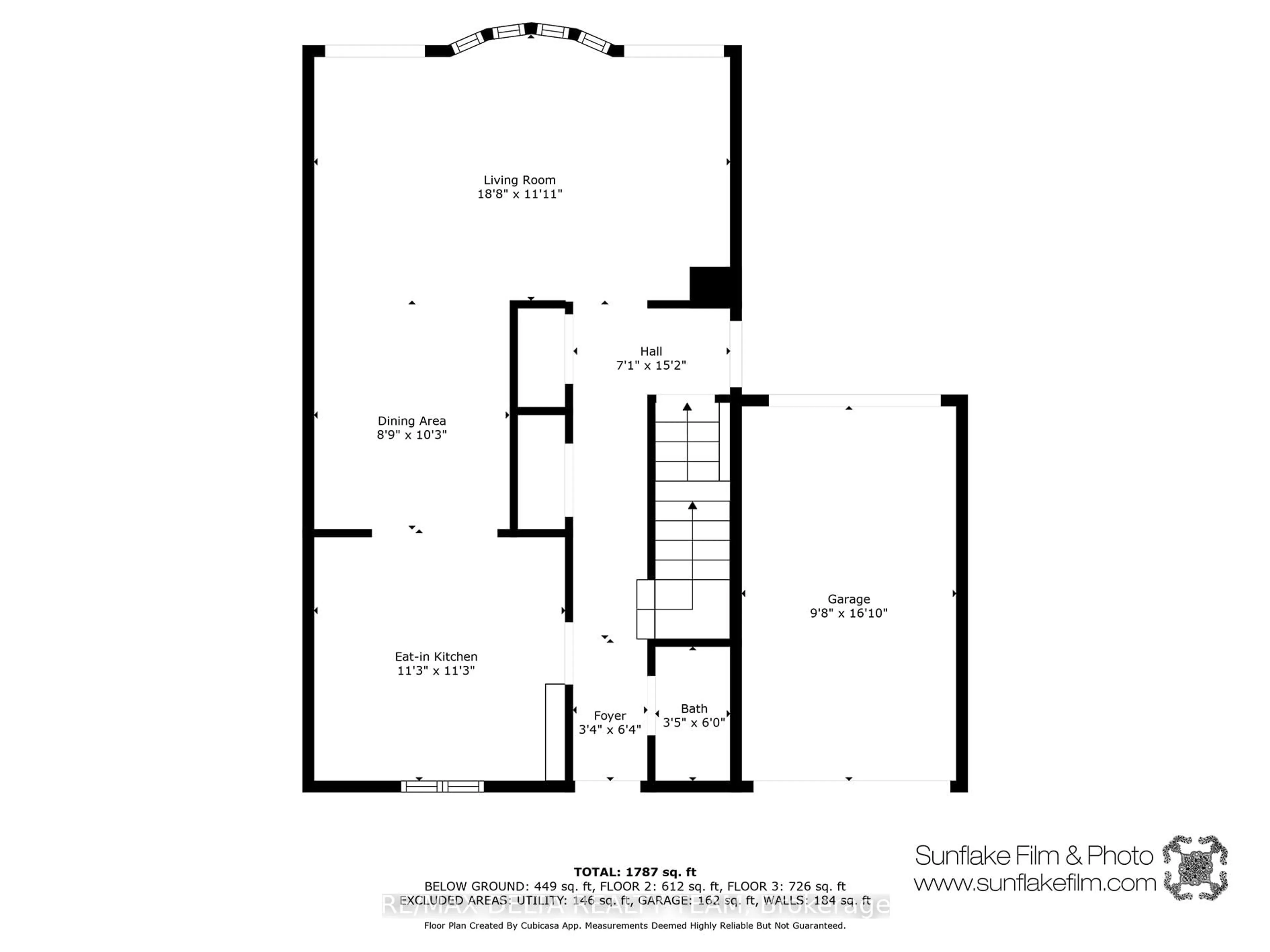 Floor plan for 61 Valewood Cres, Ottawa Ontario K1B 4G1