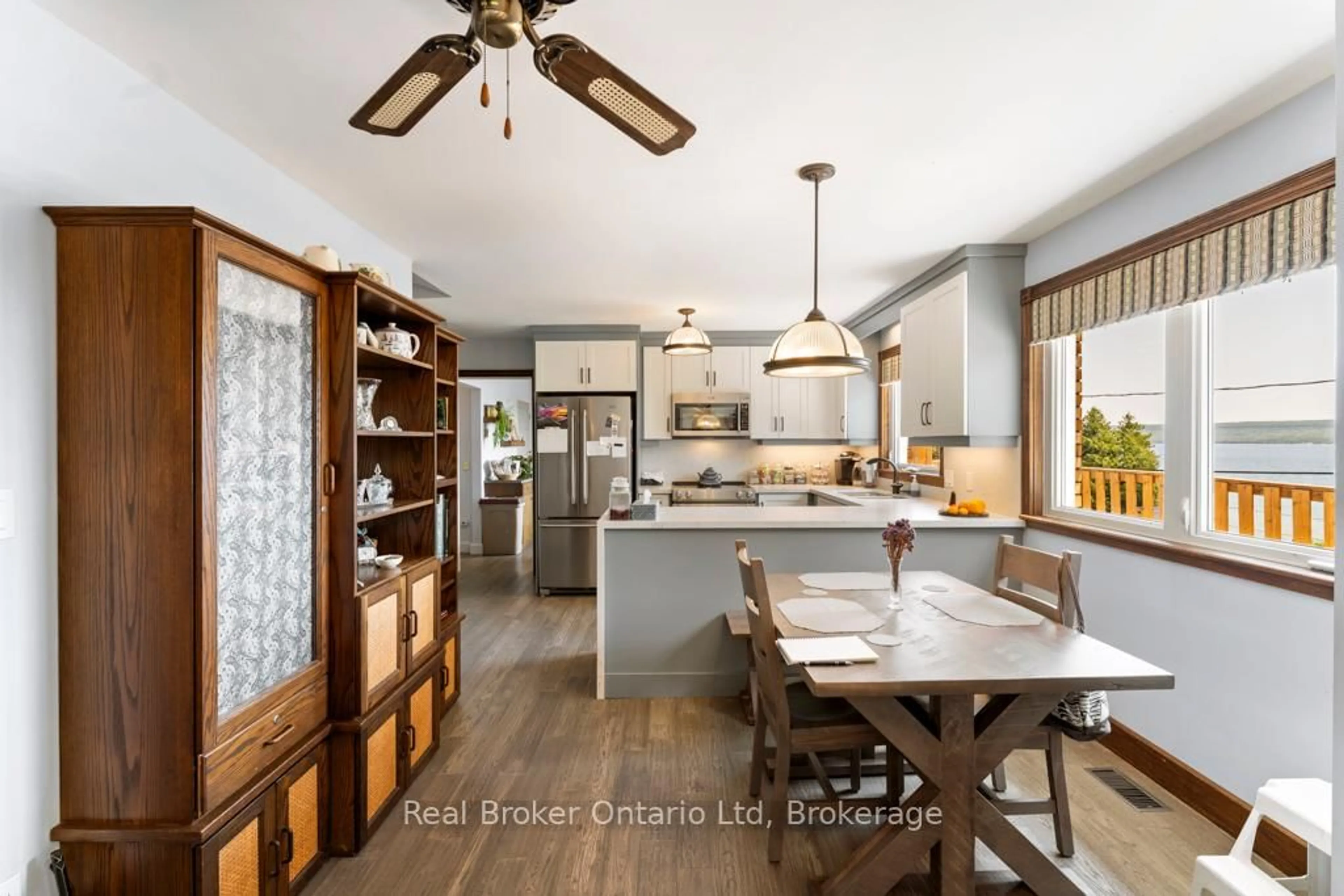 Open concept kitchen, unknown for 121 Mallory Beach Rd, South Bruce Peninsula Ontario N0H 2T0