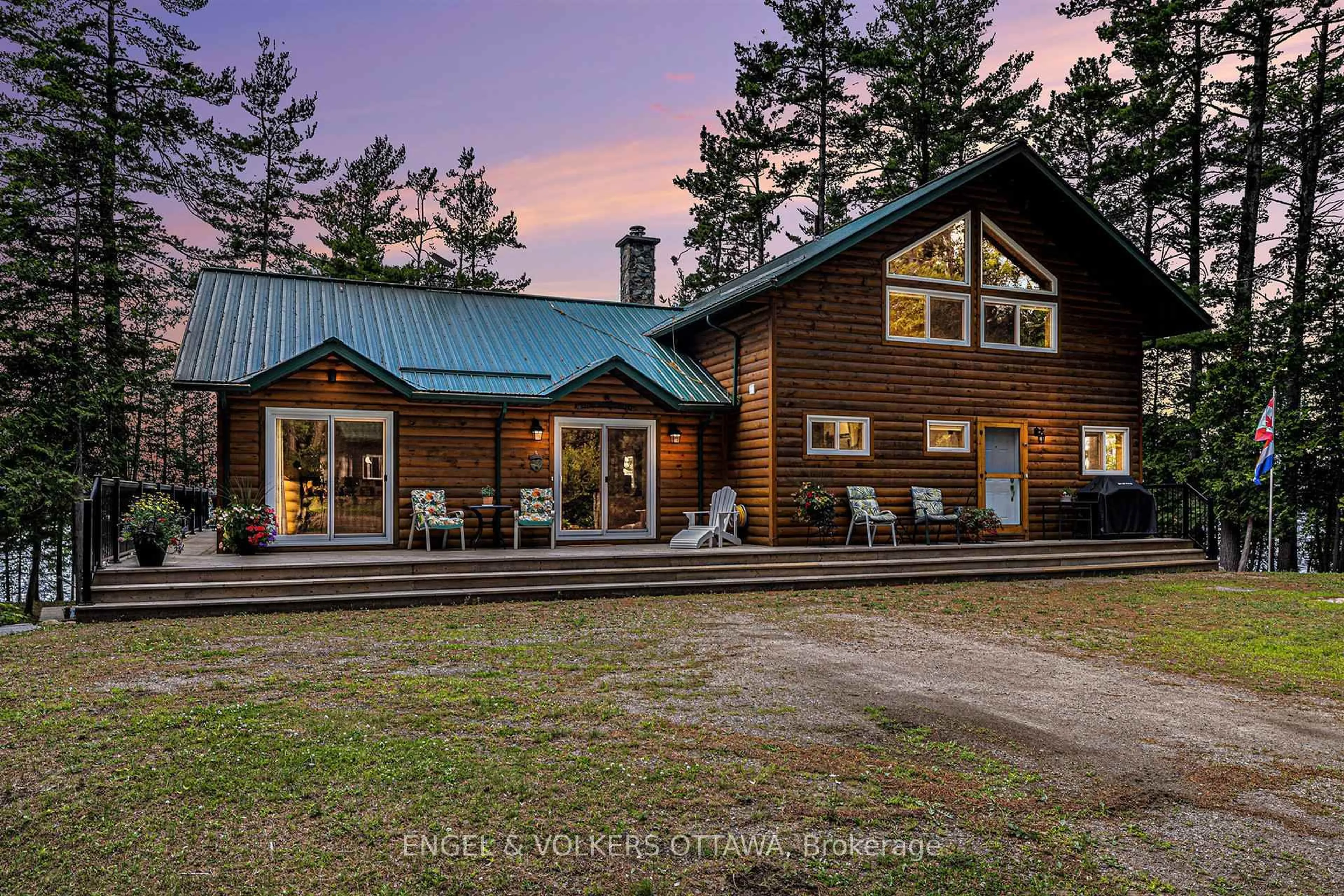A pic from outside/outdoor area/front of a property/back of a property/a pic from drone, unknown for 631 Golden Lyn Way, Golden Lake Ontario K0J 1X0