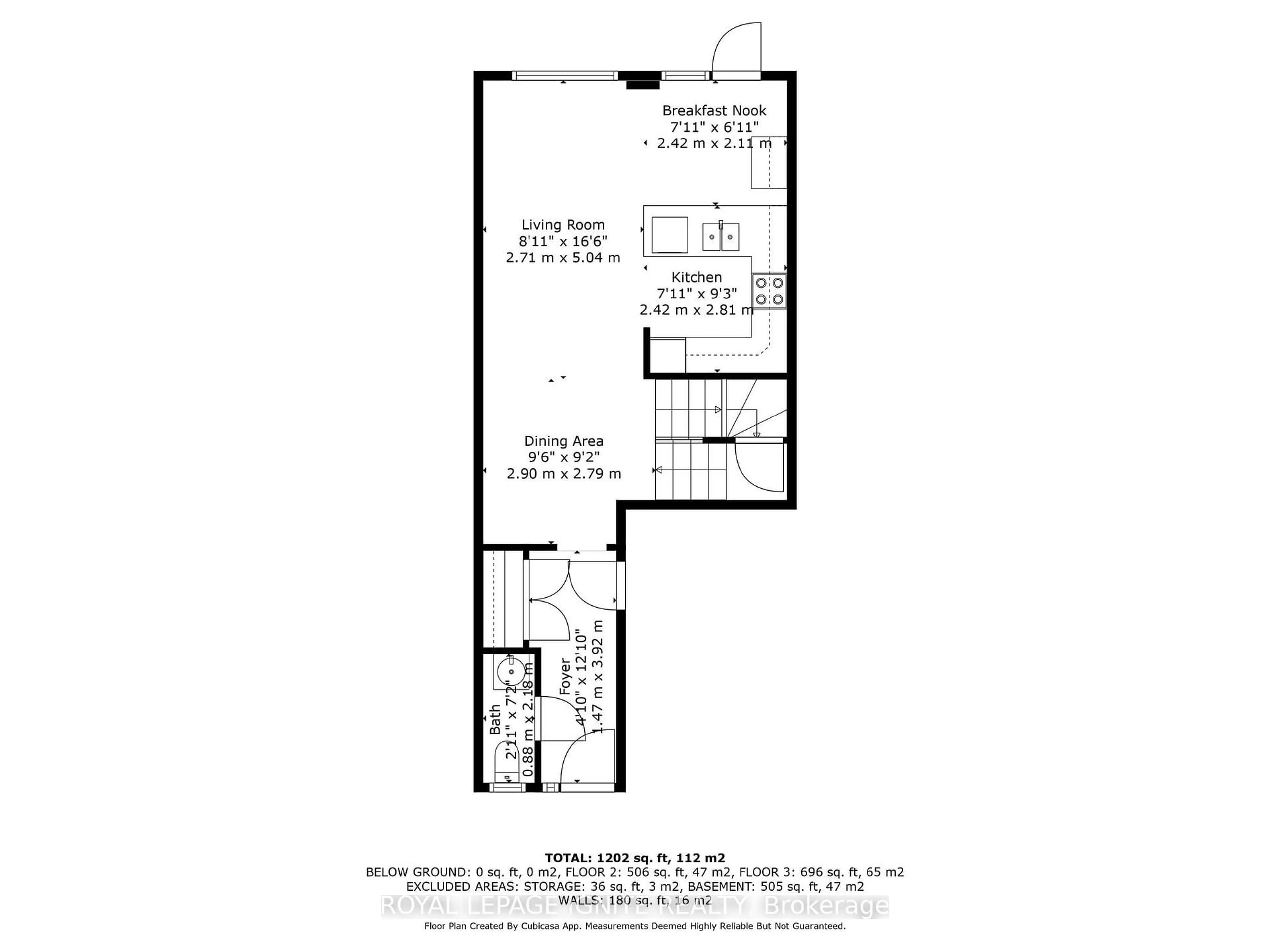 Floor plan for 21 Diana Ave #14, Brant Ontario N3T 0G7