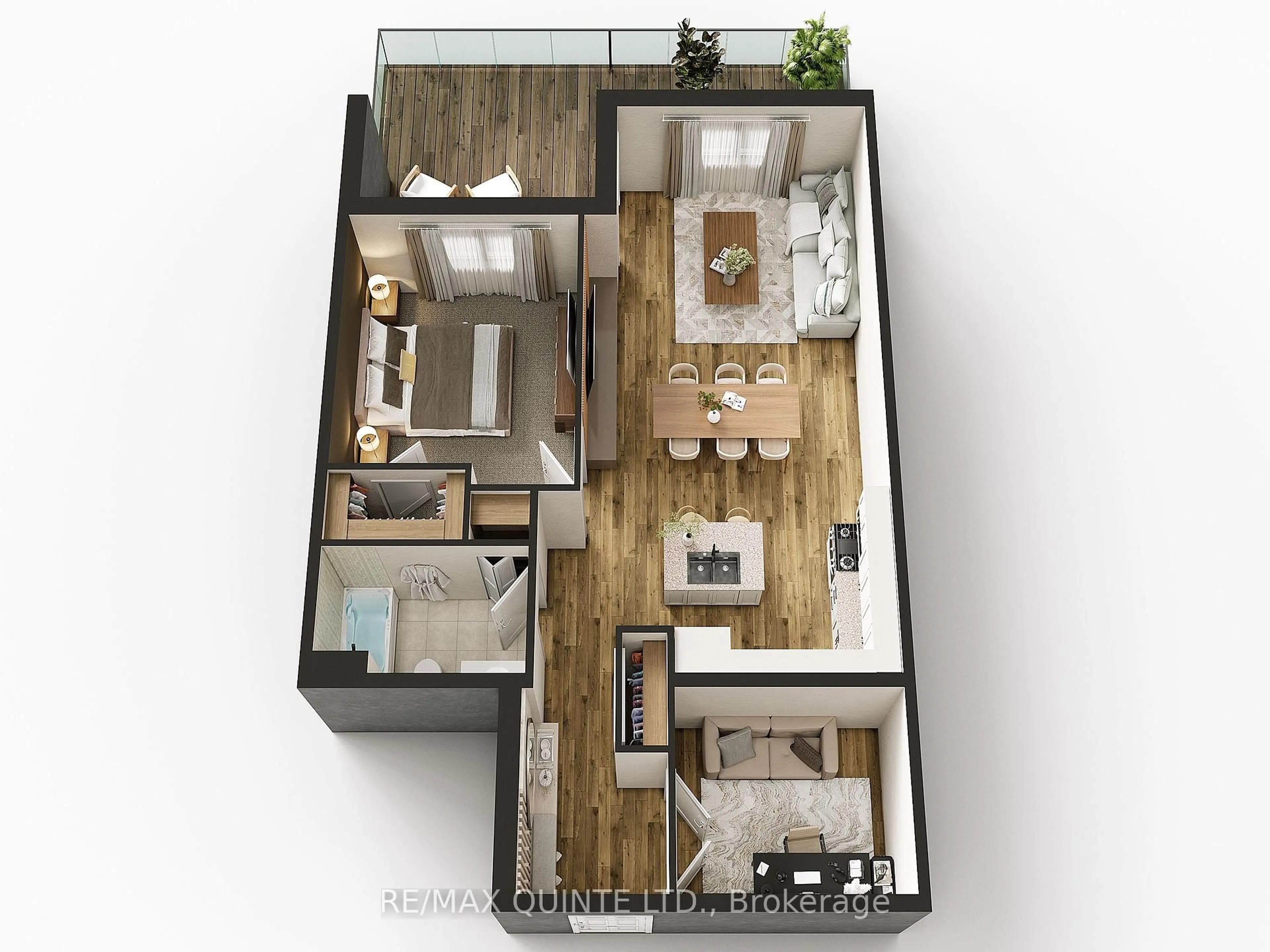 Floor plan for 17 Cleave Ave #306, Prince Edward County Ontario K0K 2T0