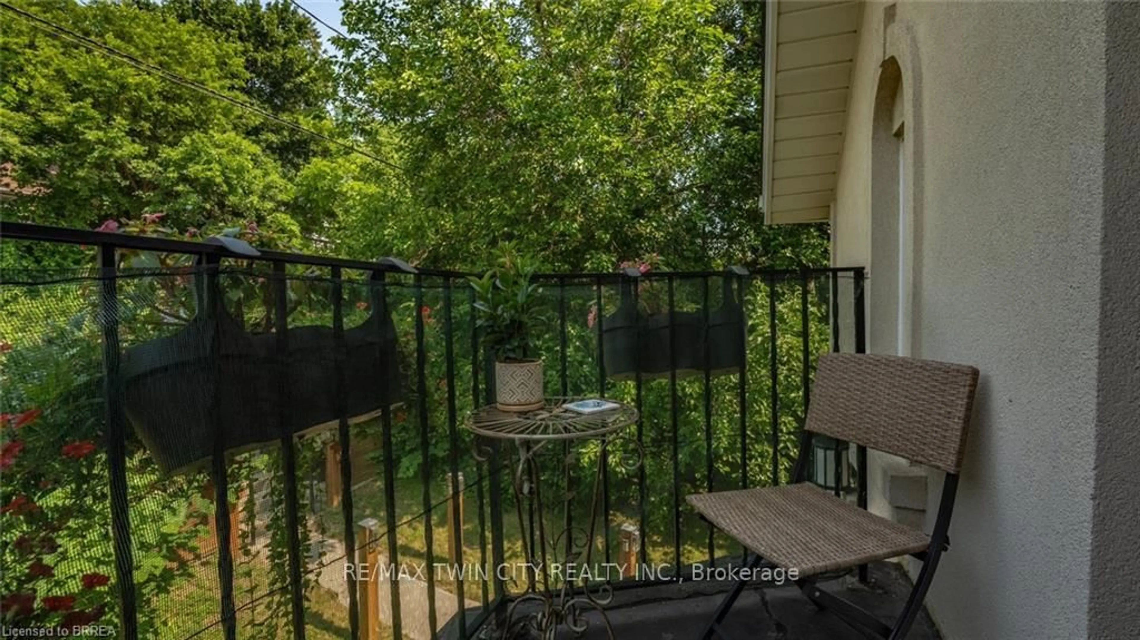 Balcony in the apartment, unknown for 273 West St, Brantford Ontario N3R 3V4