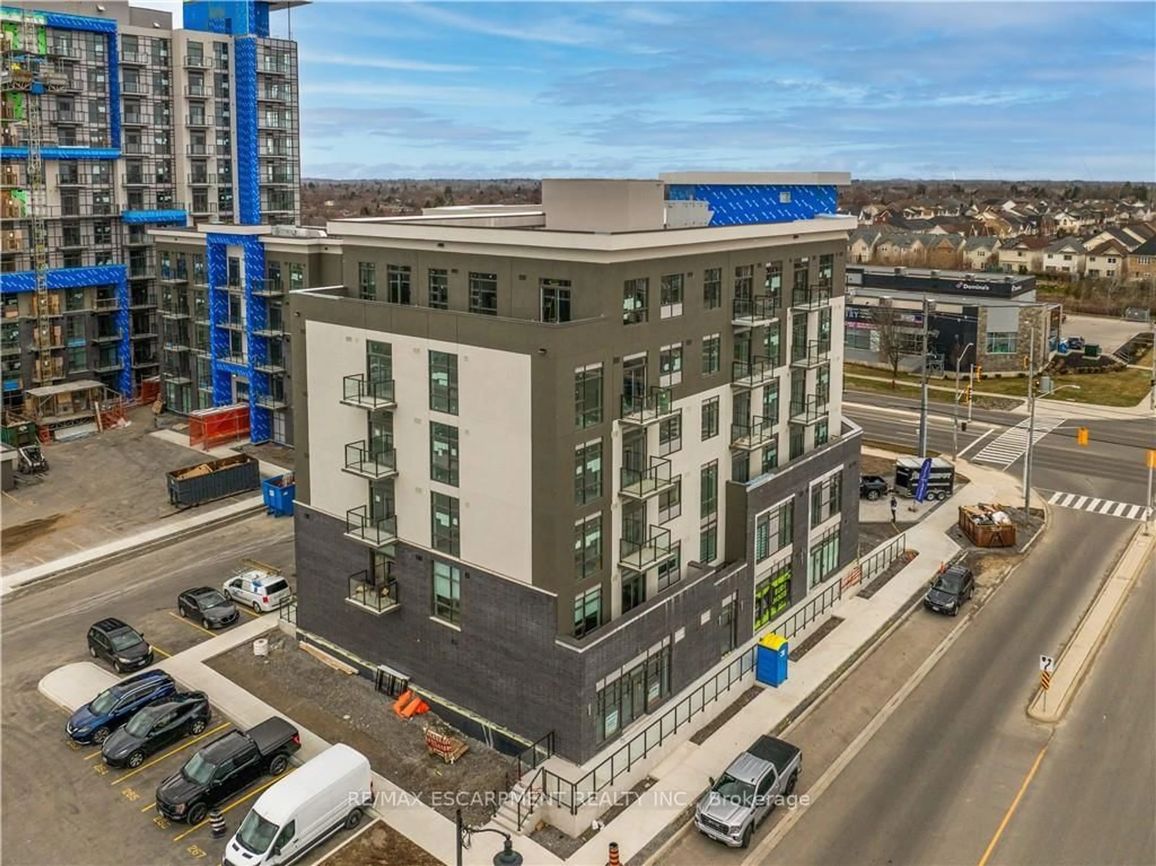 A pic from outside/outdoor area/front of a property/back of a property/a pic from drone, city buildings view from balcony for 10 MALLARD Tr #335, Hamilton Ontario L8B 2A7
