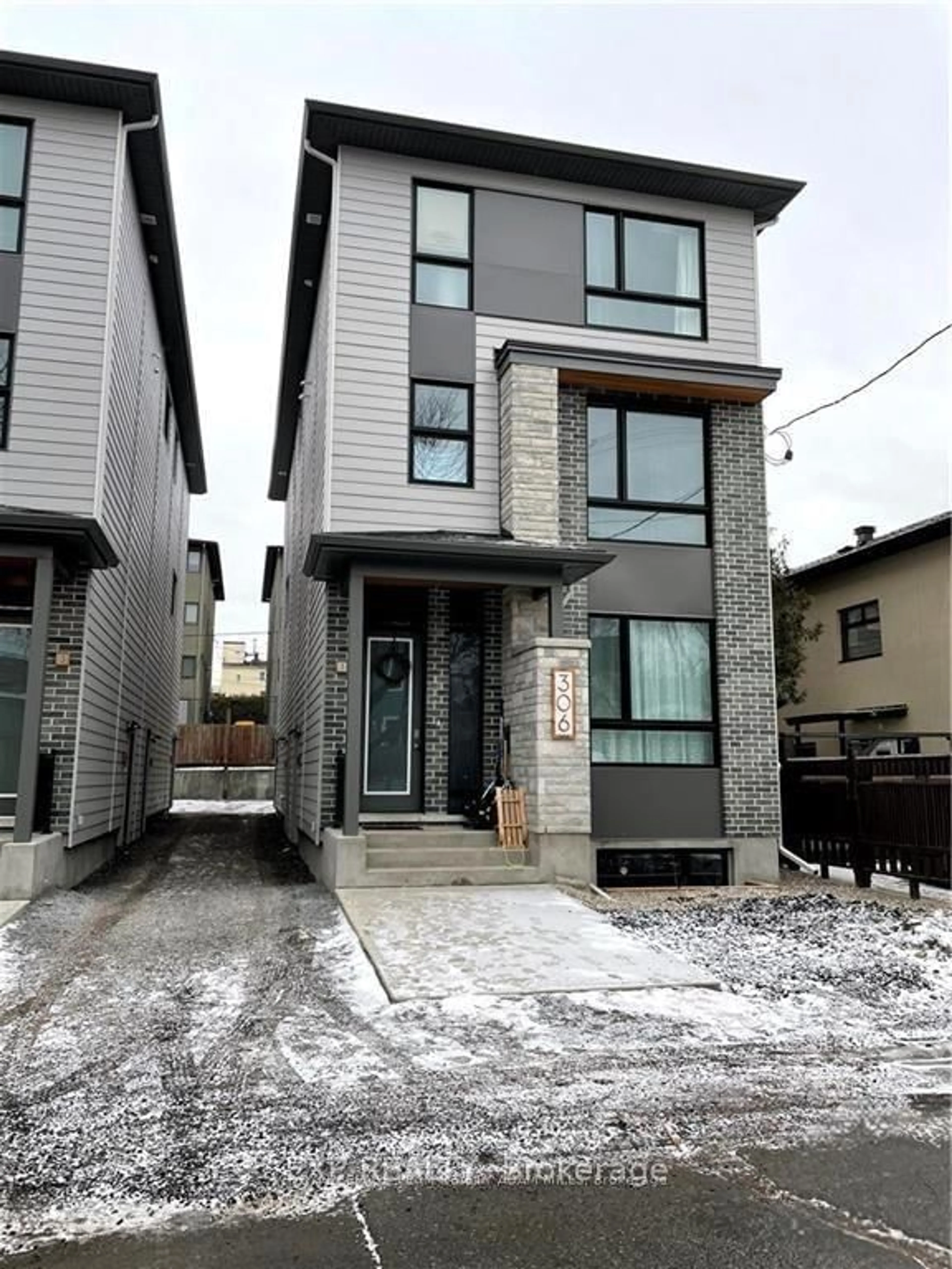 Home with brick exterior material, street for 306 Elmgrove Ave, Ottawa Ontario K1Z 6V1