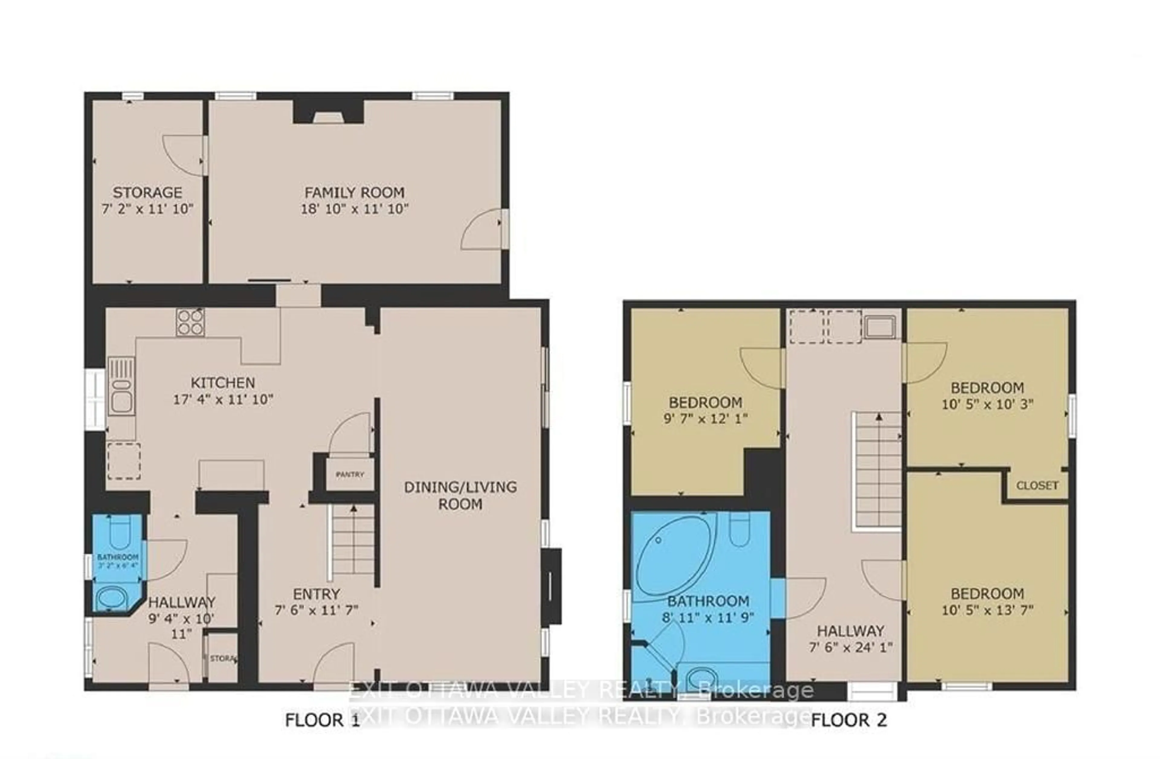 Floor plan for 27 Meadow St, Cobden Ontario K0J 1K0