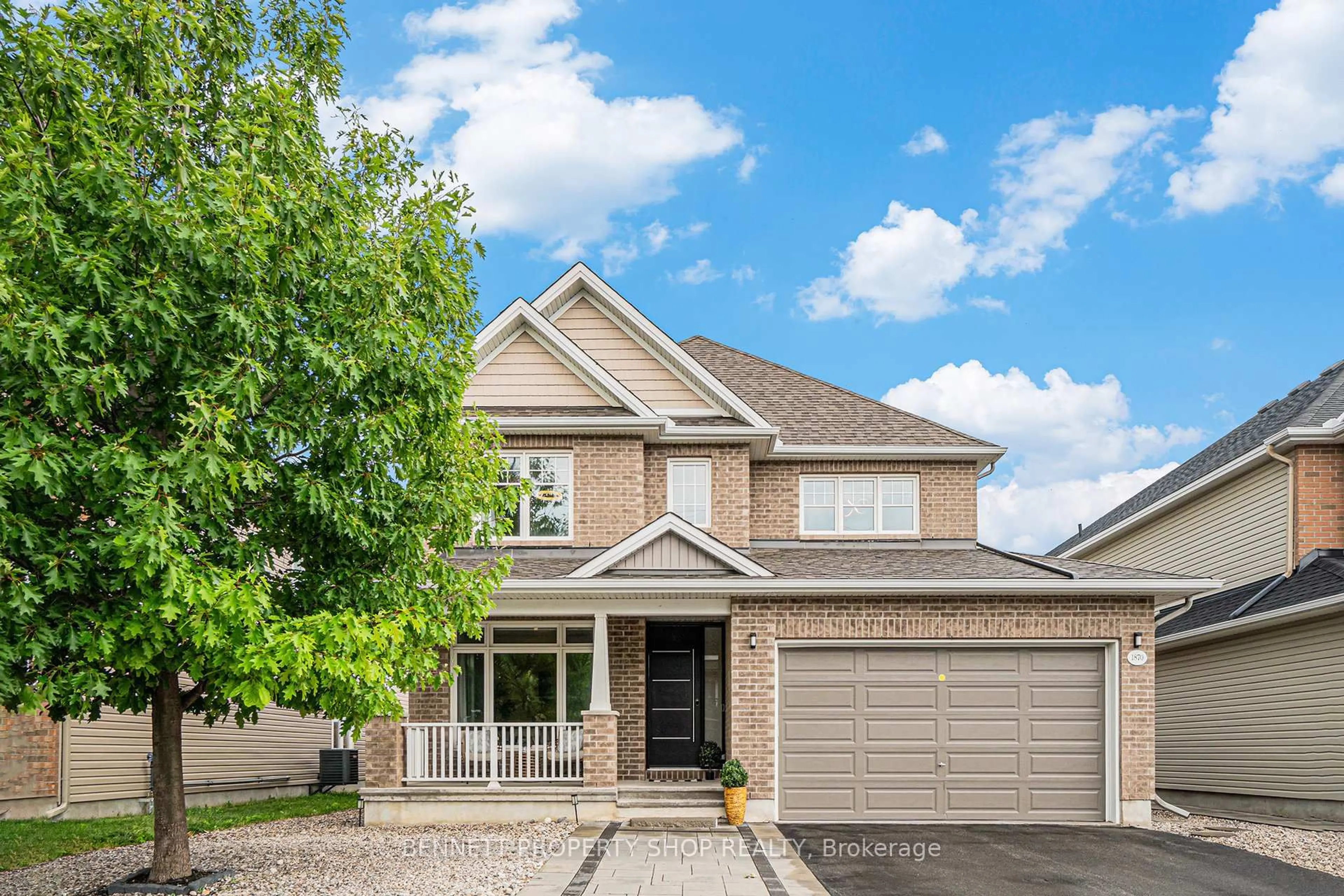 Home with vinyl exterior material, street for 1870 Maple Grove Rd, Ottawa Ontario K2S 0W3