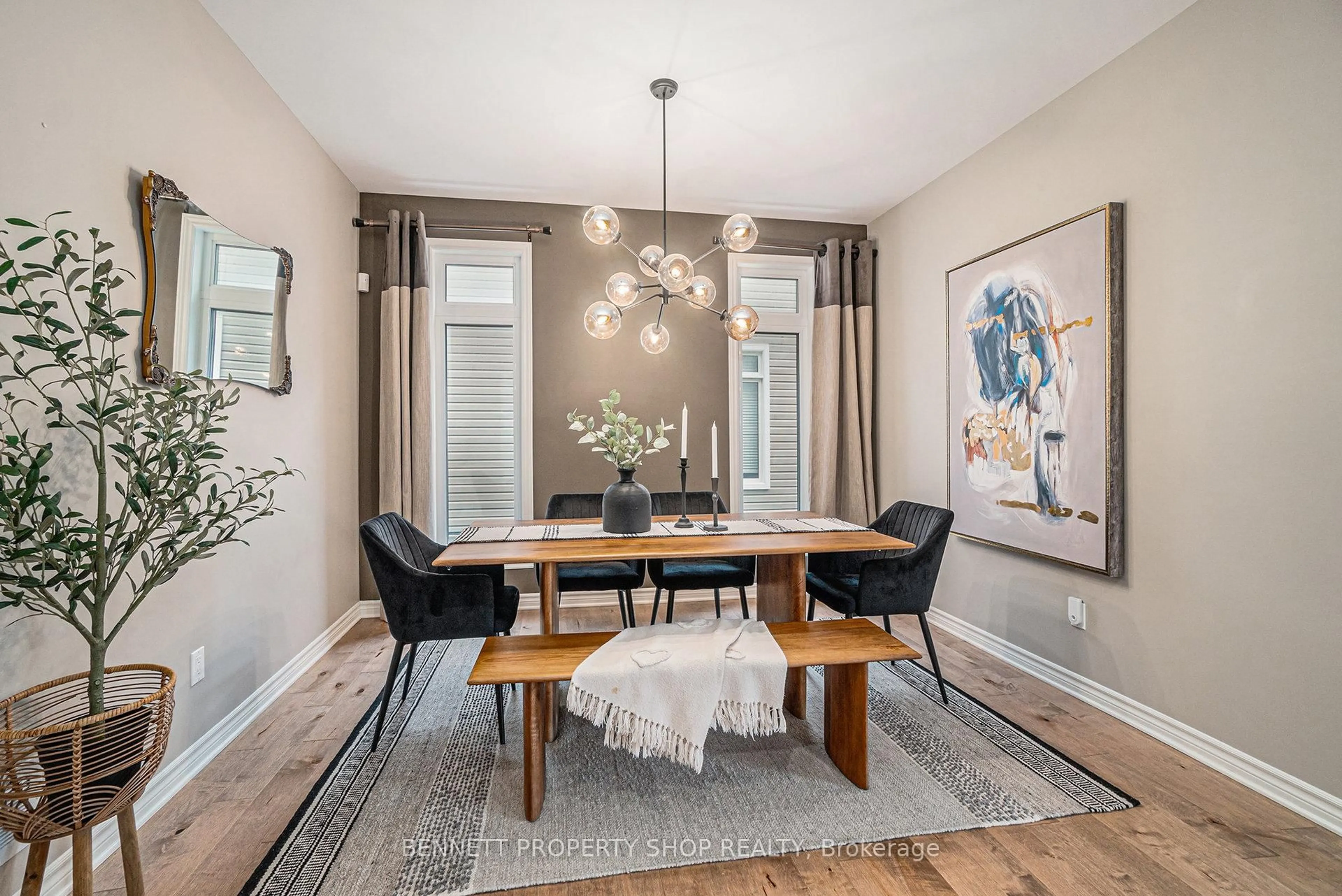 Dining room, wood/laminate floor for 1870 Maple Grove Rd, Ottawa Ontario K2S 0W3