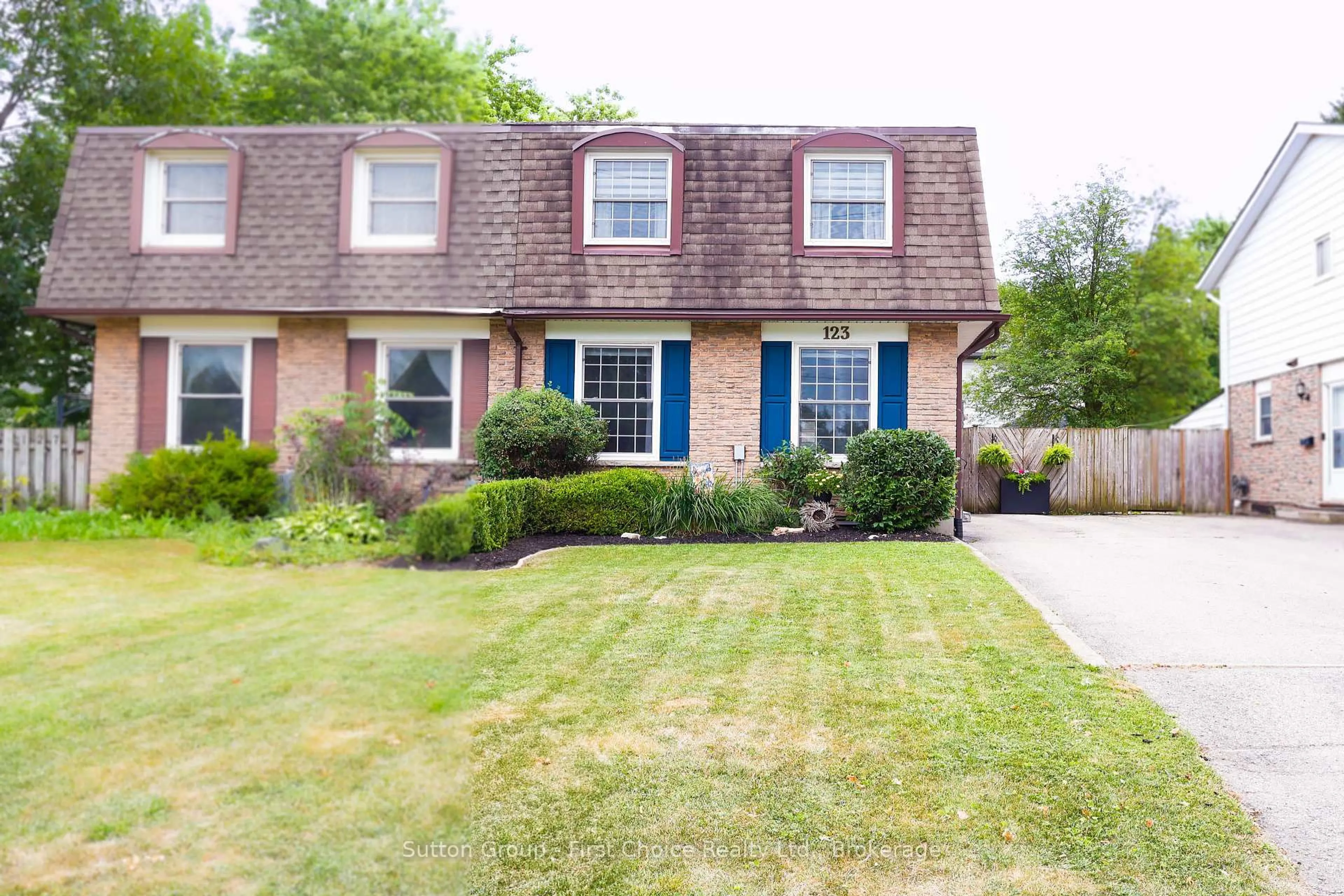 Home with vinyl exterior material, street for 123 Forman Ave, Stratford Ontario N5A 7B9
