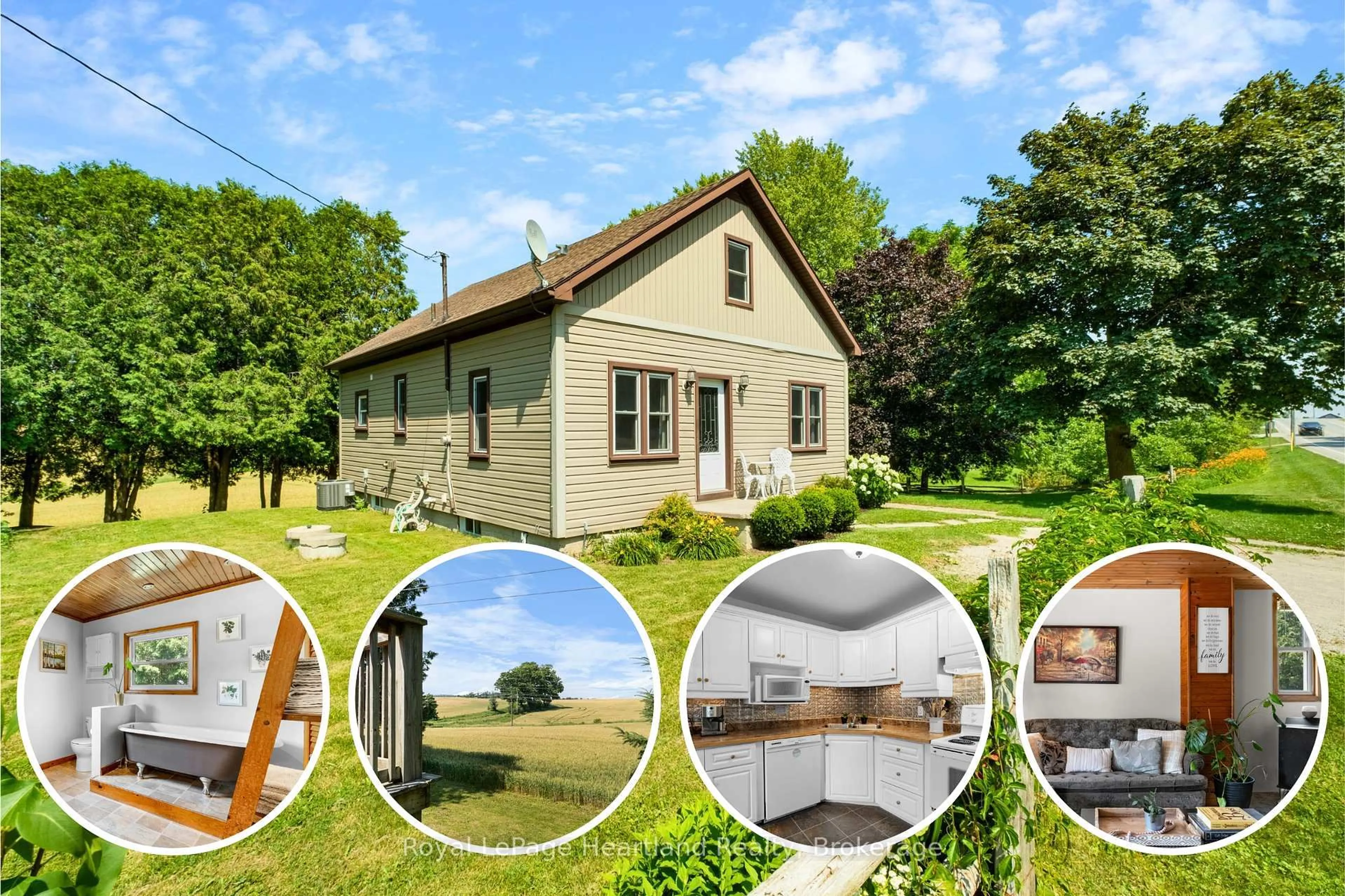 A pic from outside/outdoor area/front of a property/back of a property/a pic from drone, building for 38480 Blyth Rd, Ashfield-Colborne-Wawanosh Ontario N0M 1E0