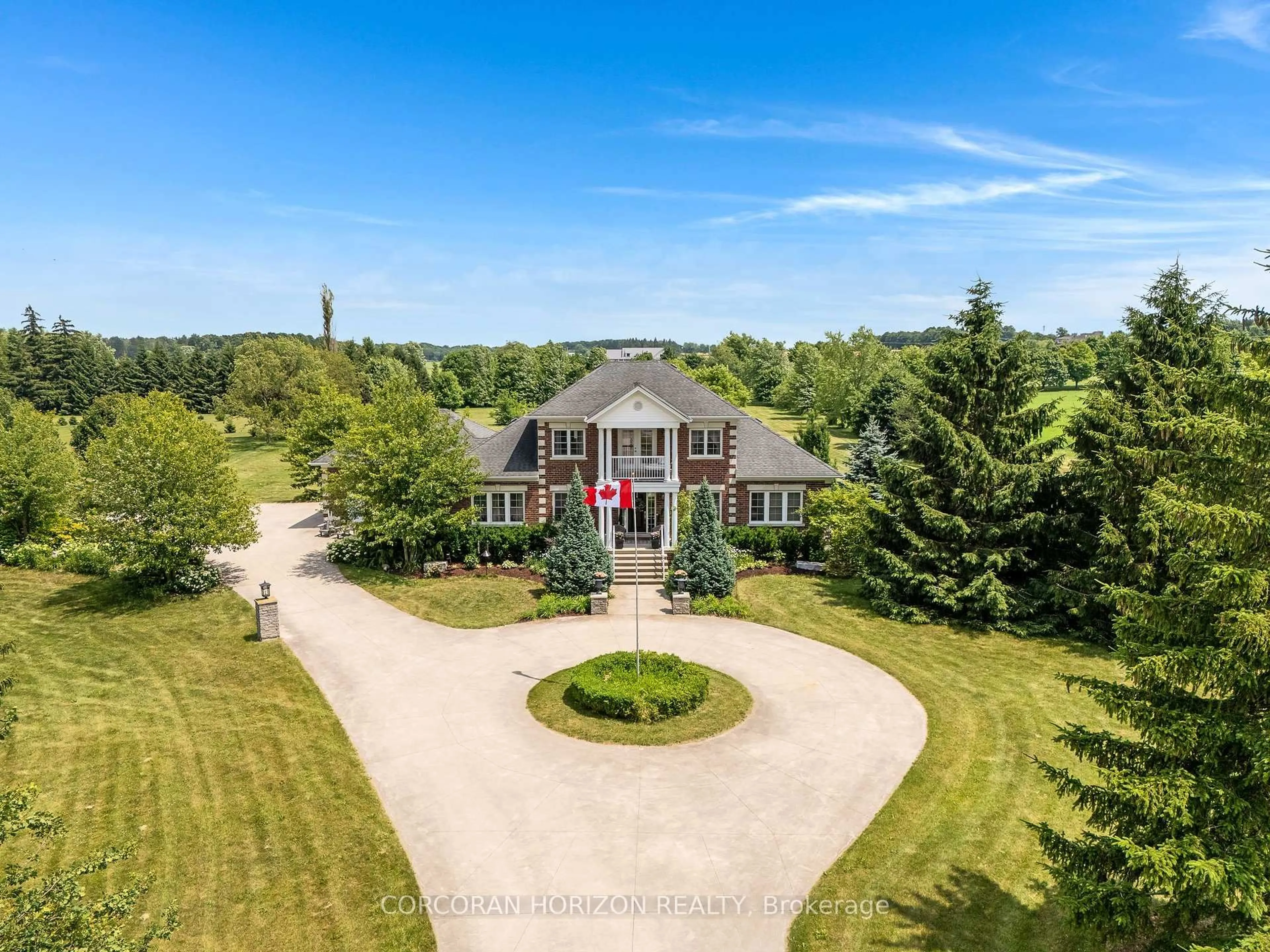A pic from outside/outdoor area/front of a property/back of a property/a pic from drone, unknown for 2865 Herrgott Rd, Wellesley Ontario N0B 2M0