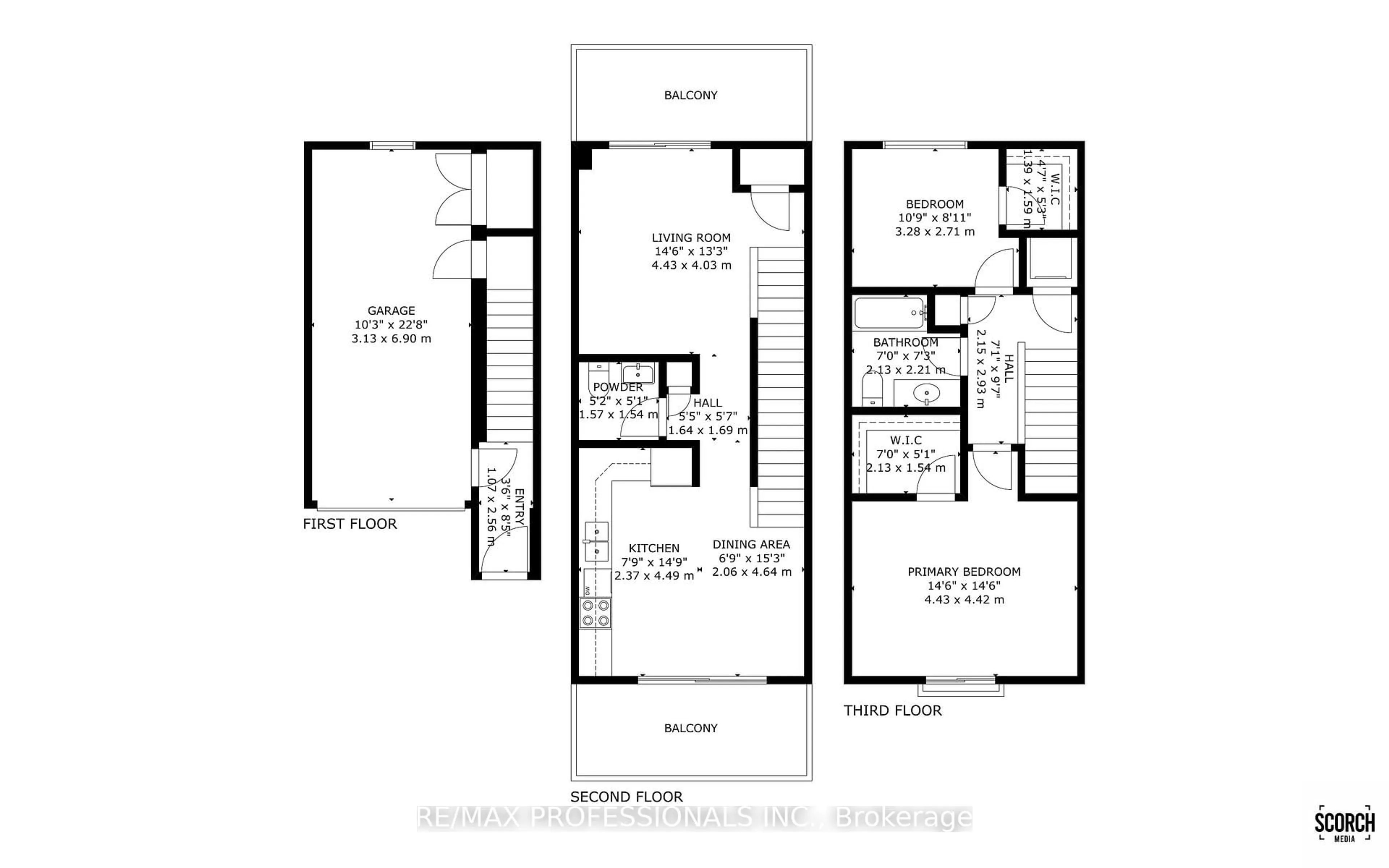 Floor plan for 23 Echovalley Dr #8, Hamilton Ontario L8J 0K4