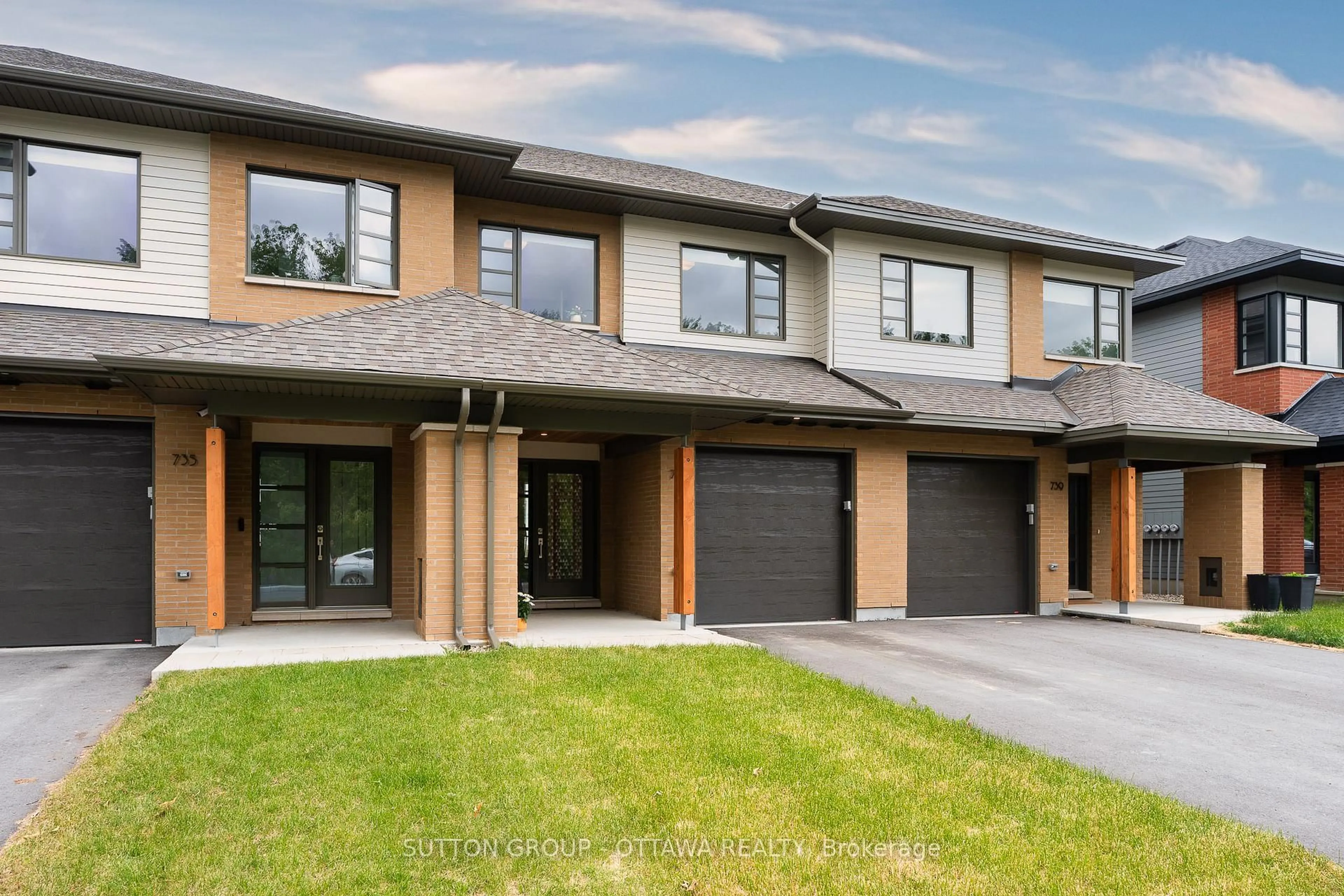 Home with brick exterior material, street for 737 Acai Way, Ottawa Ontario K1X 0K1