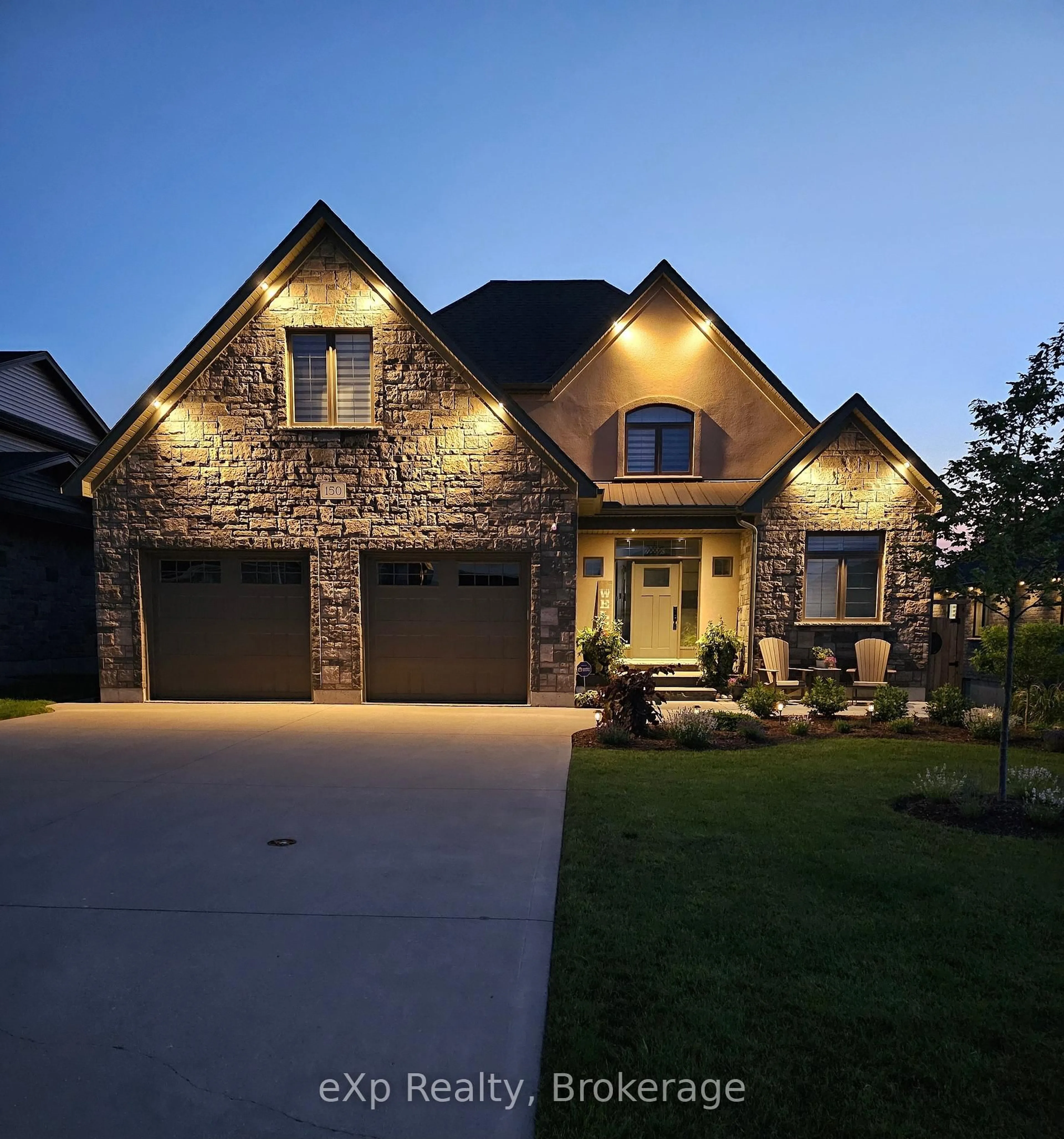 Home with brick exterior material, street for 150 17th A Ave, Hanover Ontario N4N 3V3