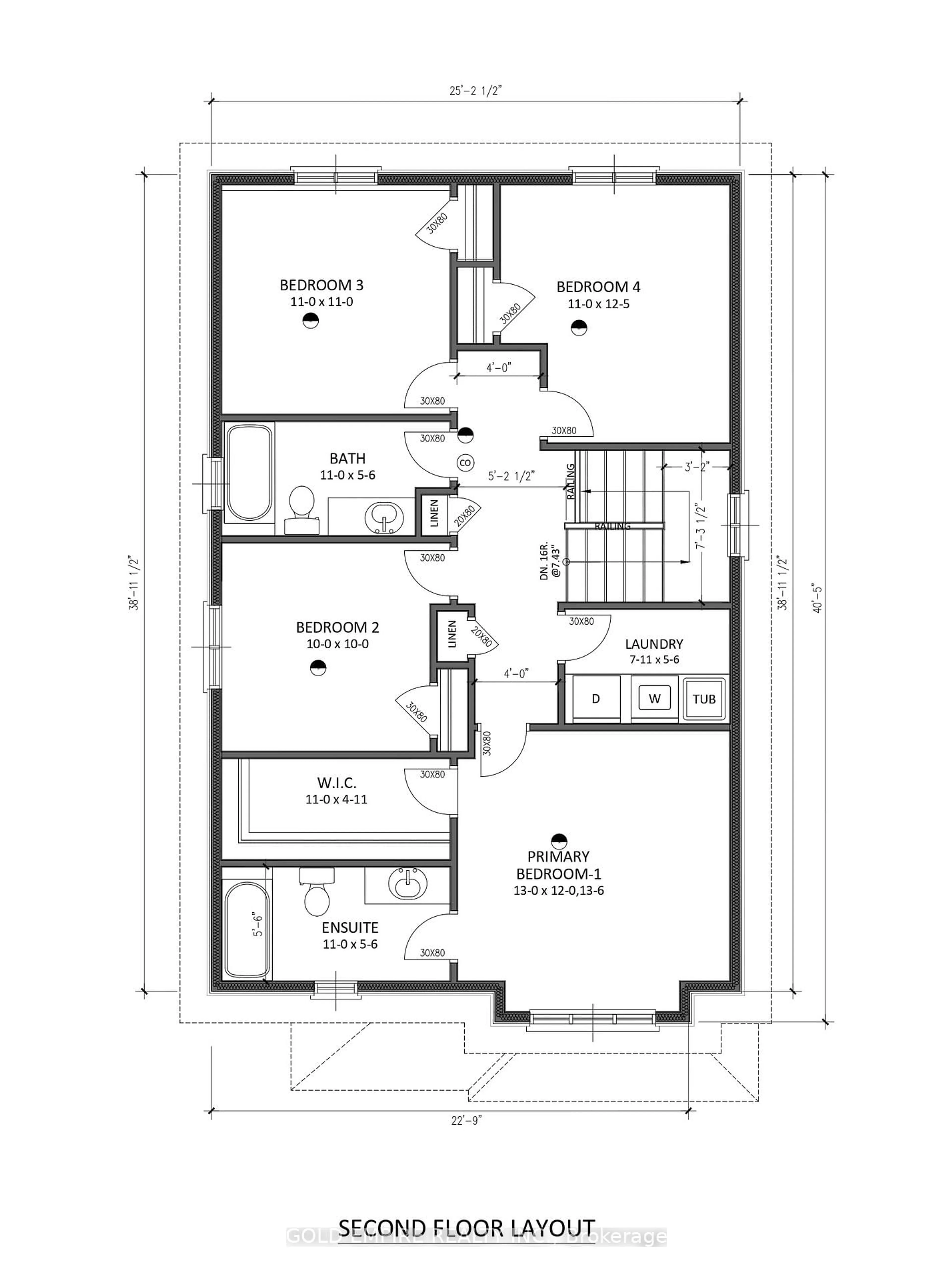 Floor plan for 1175 Hobbs Dr #LOT 162, London South Ontario N6M 0M1
