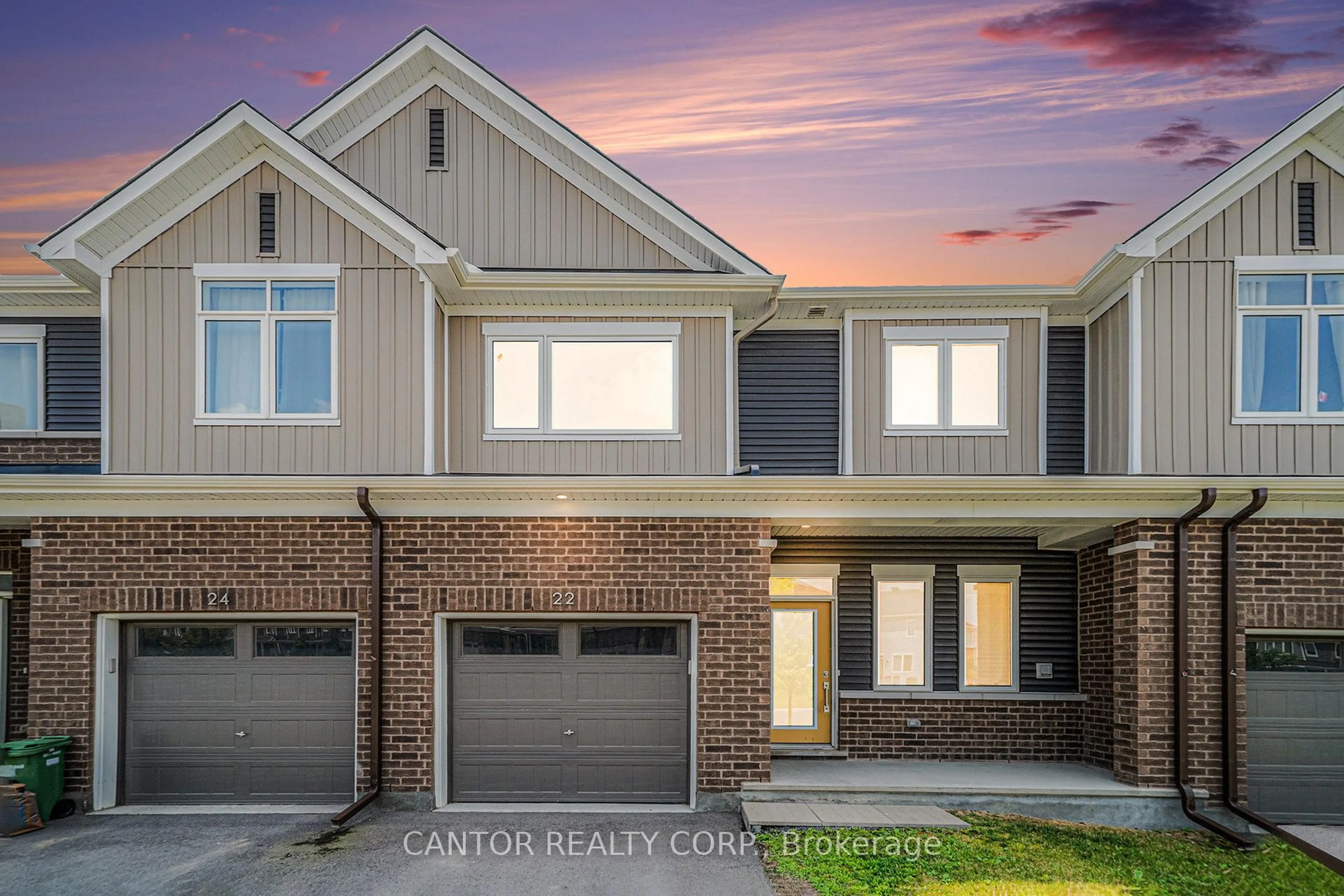 Home with brick exterior material, street for 22 Focality Cres, Ottawa Ontario K2J 6W7