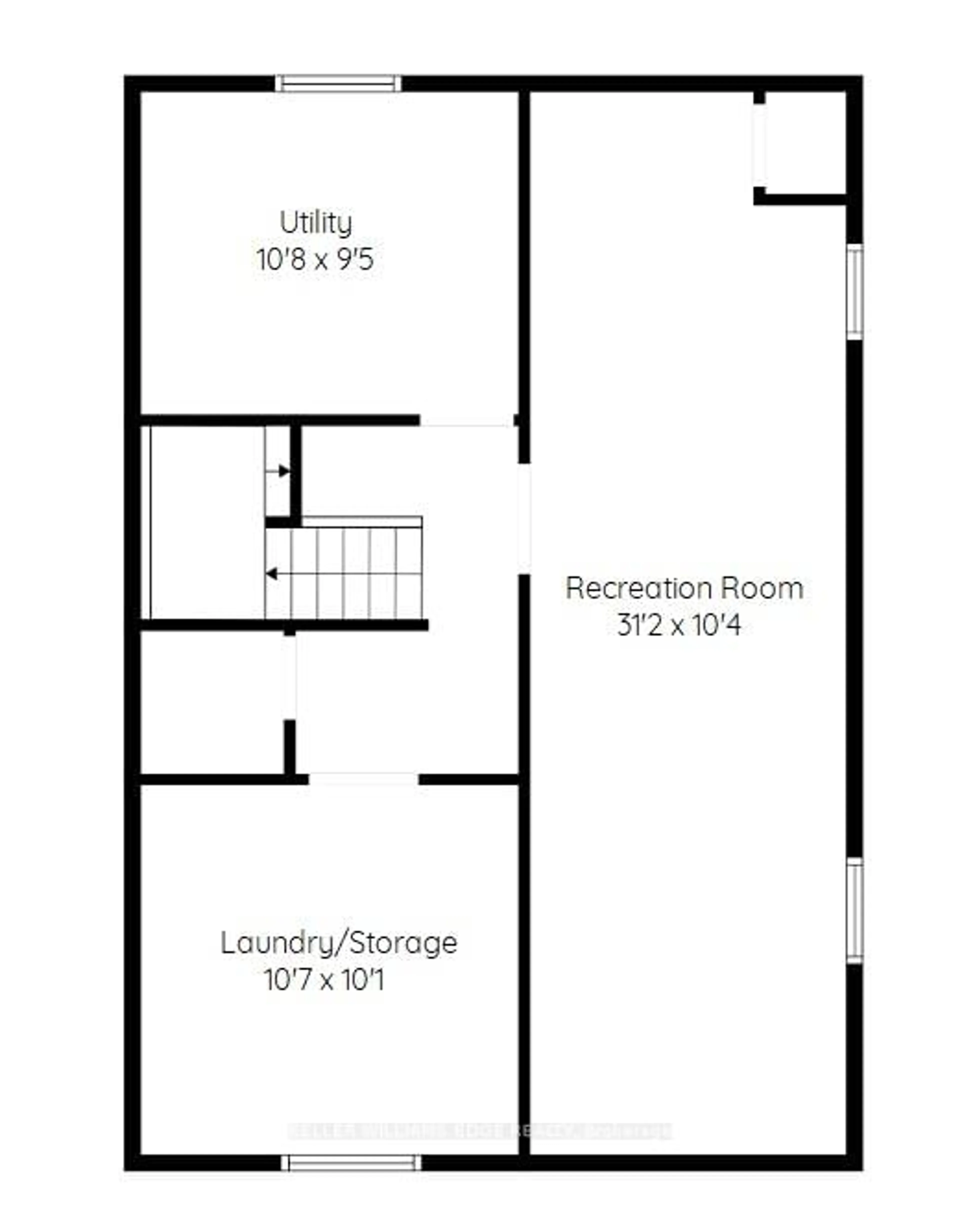 Floor plan for 97 Page St, St. Catharines Ontario L2R 4A8