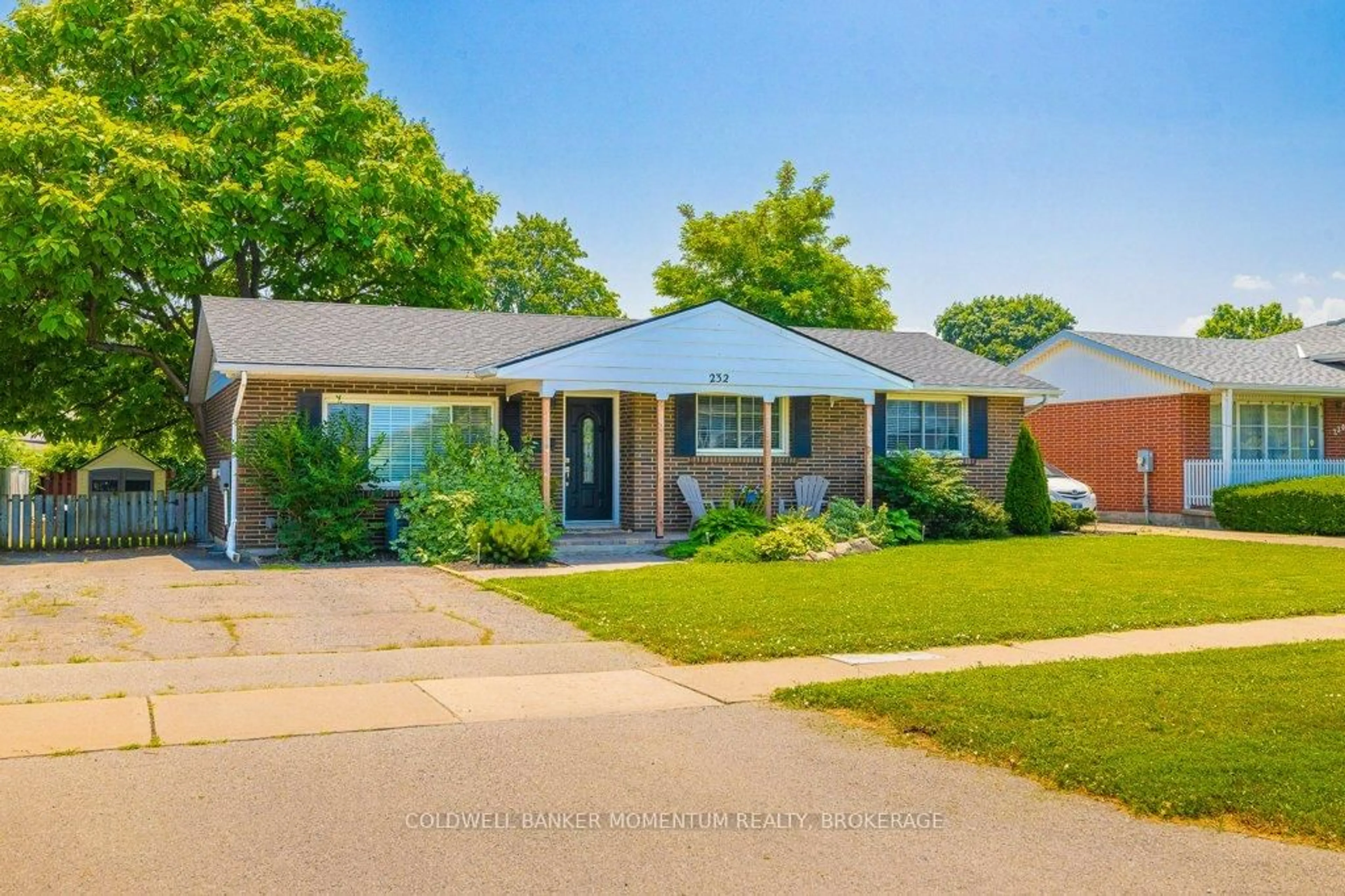 Home with brick exterior material, street for 232 Lakeshore Rd, St. Catharines Ontario L2M 1R5