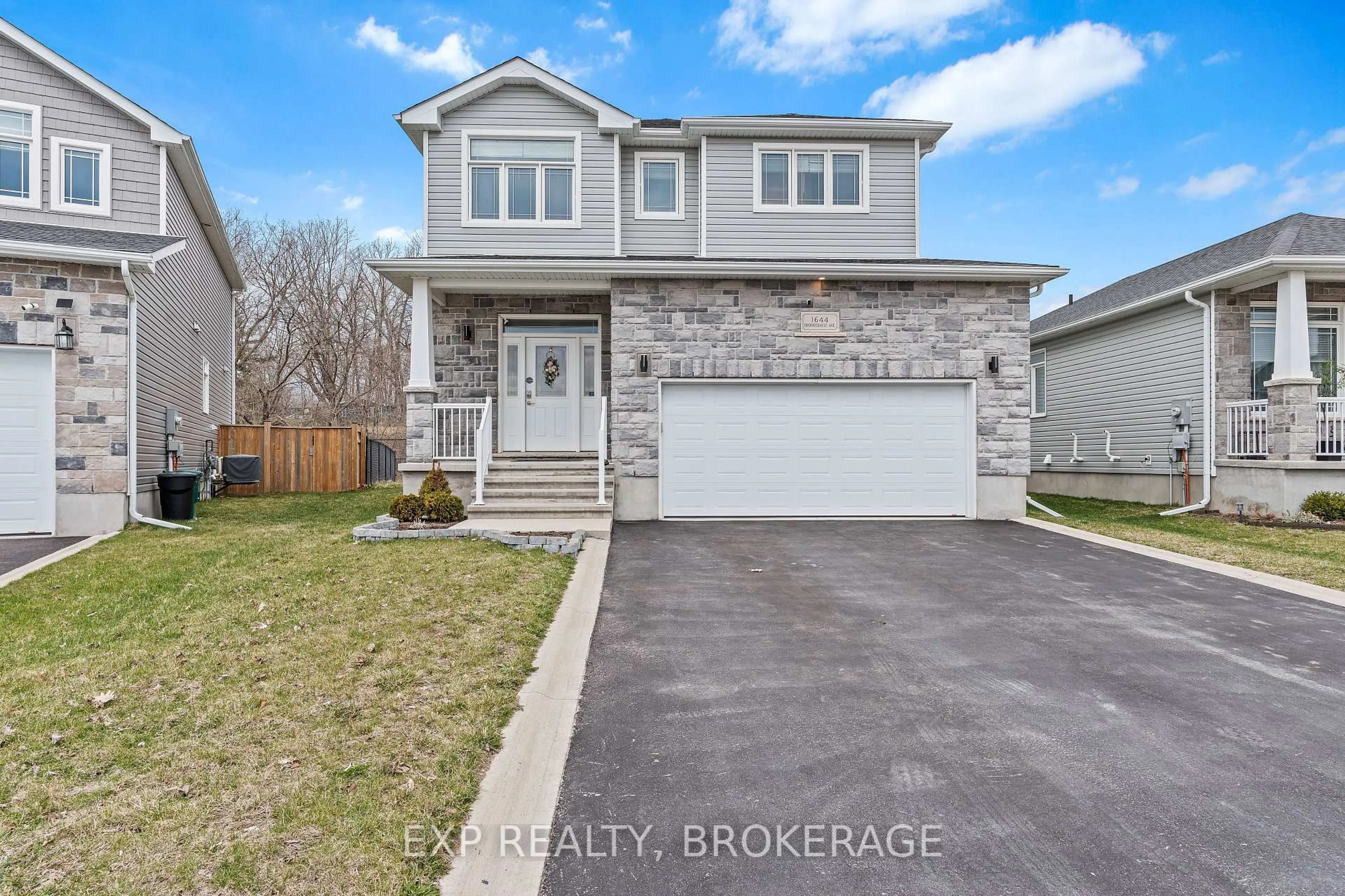 Home with brick exterior material, street for 1644 BROOKEDAYLE Ave, Kingston Ontario K7P 0S9