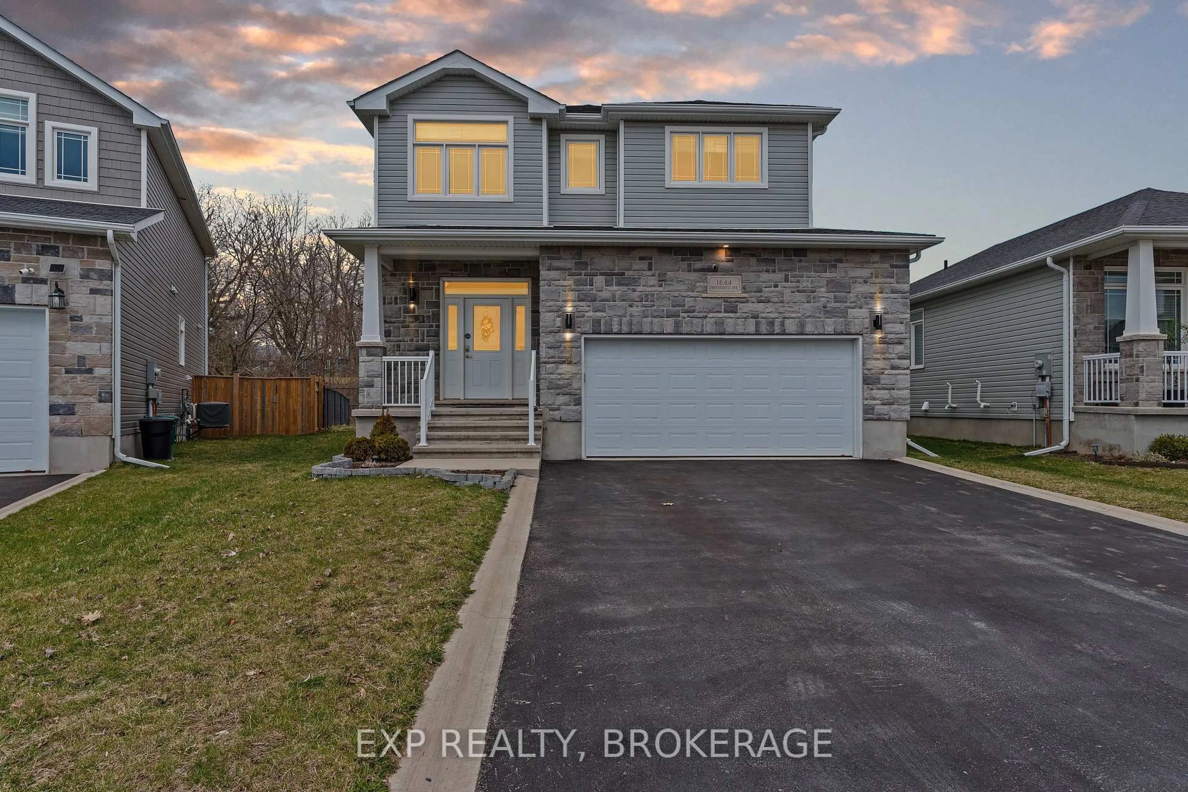 Home with brick exterior material, street for 1644 BROOKEDAYLE Ave, Kingston Ontario K7P 0S9