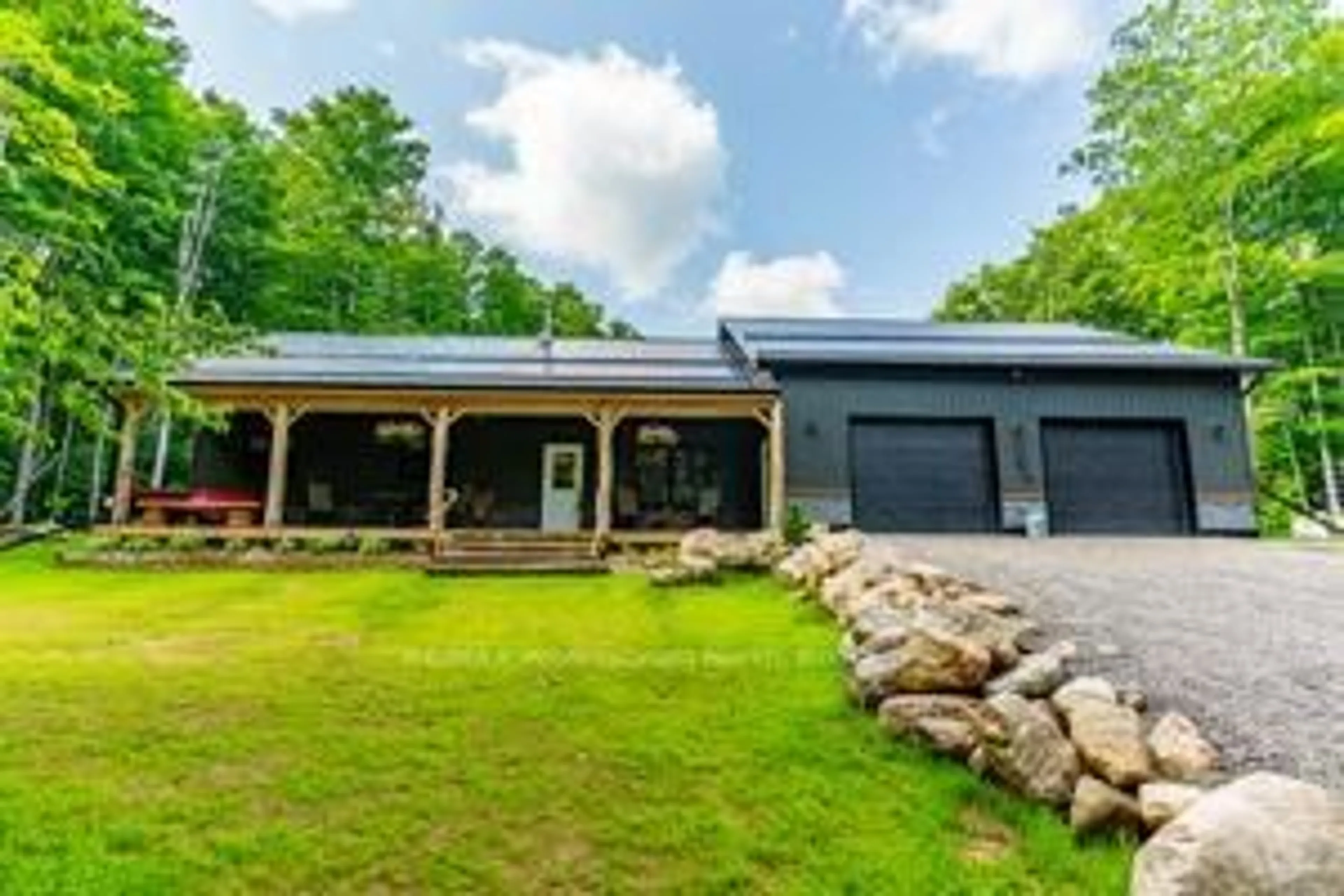 Home with brick exterior material, unknown for 2430 Hadlington Rd, Highlands East Ontario K0L 3C0
